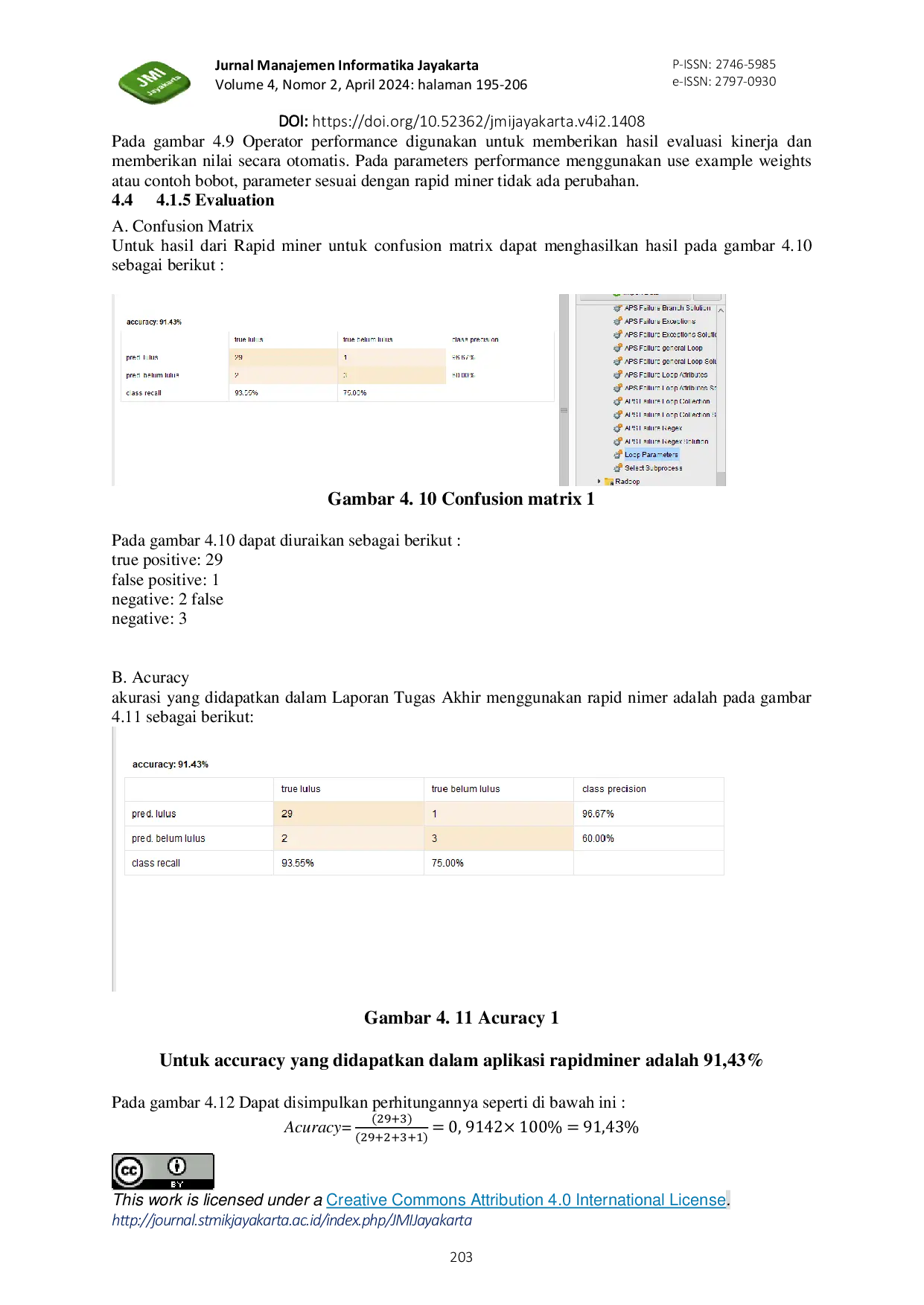 JURIS Klasifikasi Kelulusan Siswa Tahun 2024 Menggunakan Metode Decision Tree Studi Kasus SMA Islam Alazhar 5 Cirebon