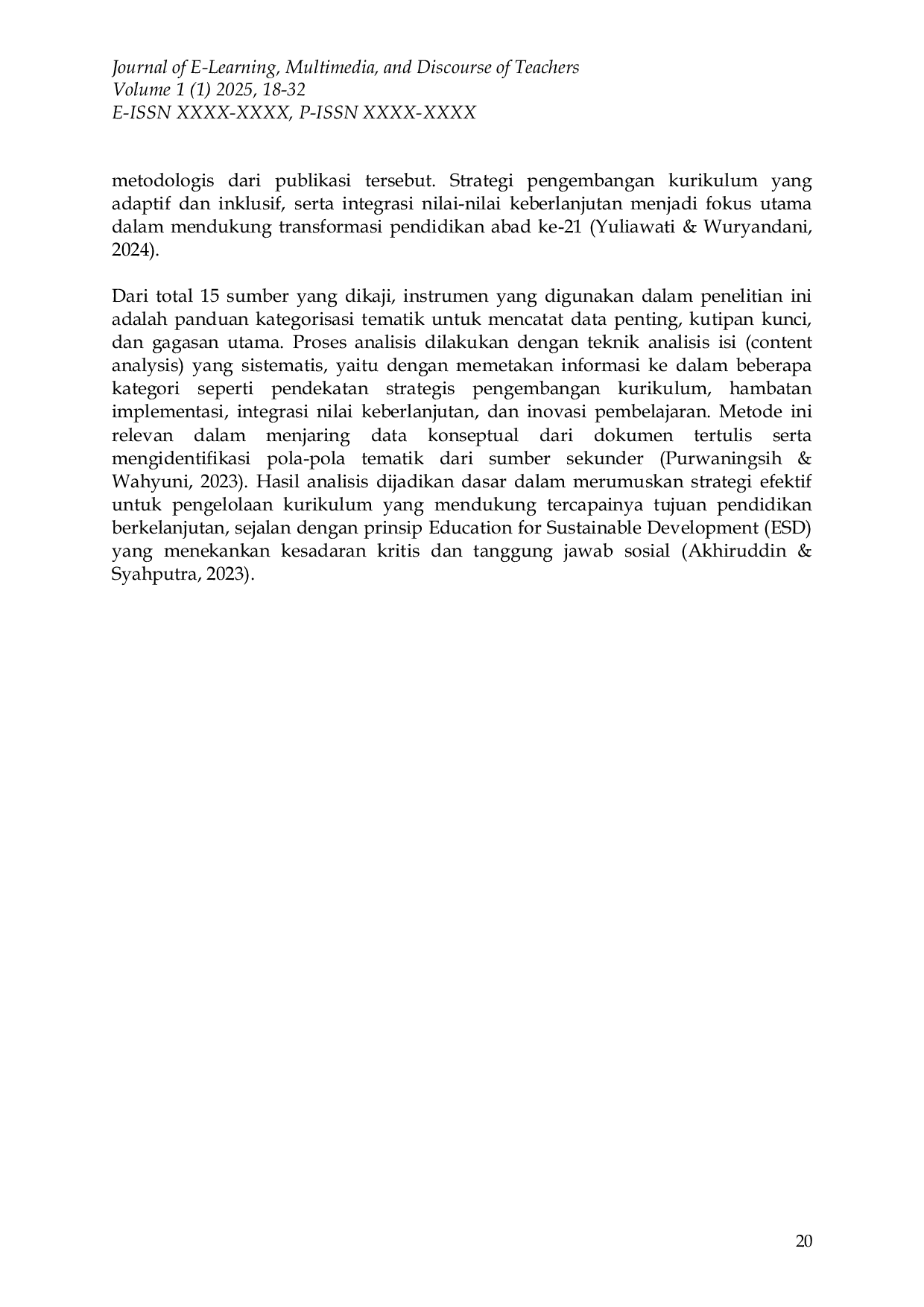 JURIS Strategi Efektif dalam Mengelola Perkembangan Kurikulum untuk Mencapai Tujuan Pendidikan yang Berkelanjutan