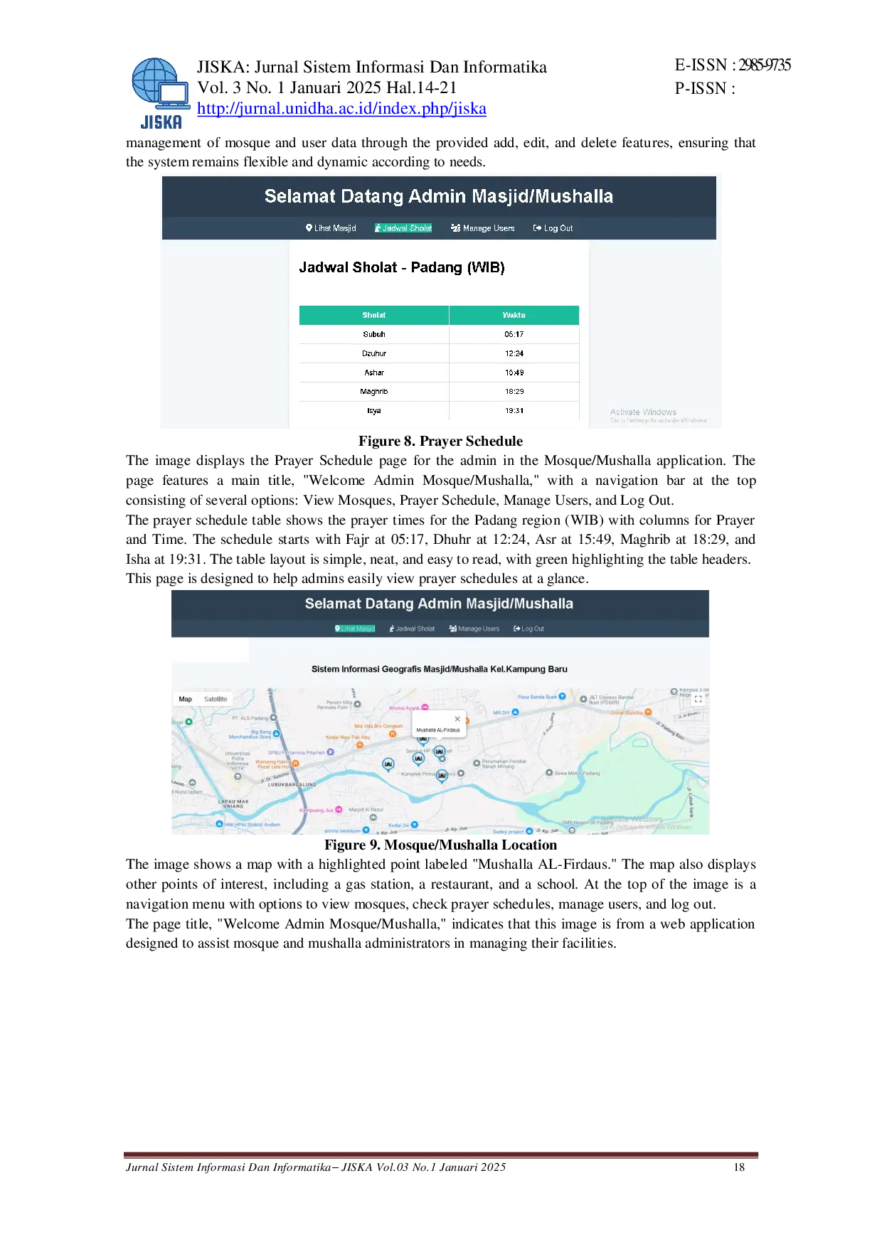 juris Transformasi Data Geospasial Masjid Dan Mushalla Di Kelurahan Kampung Baru Nan XX