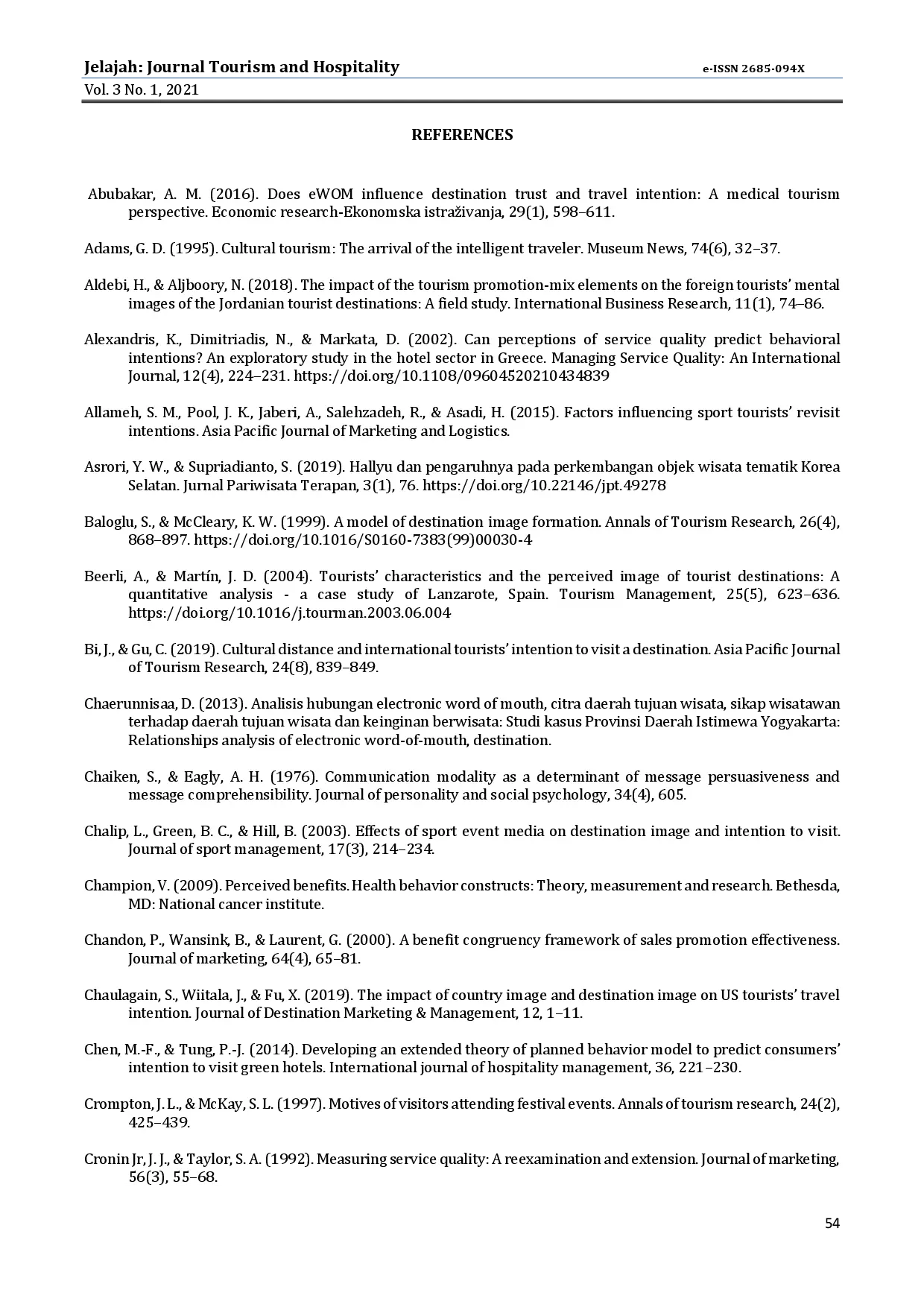 juris Factors Influencing Intention To Visit South Korea During The Pandemic