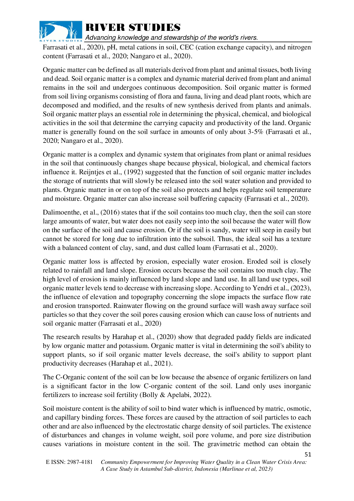 juris Community Empowerment for Improving Water Quality in a Clean Water Crisis Area