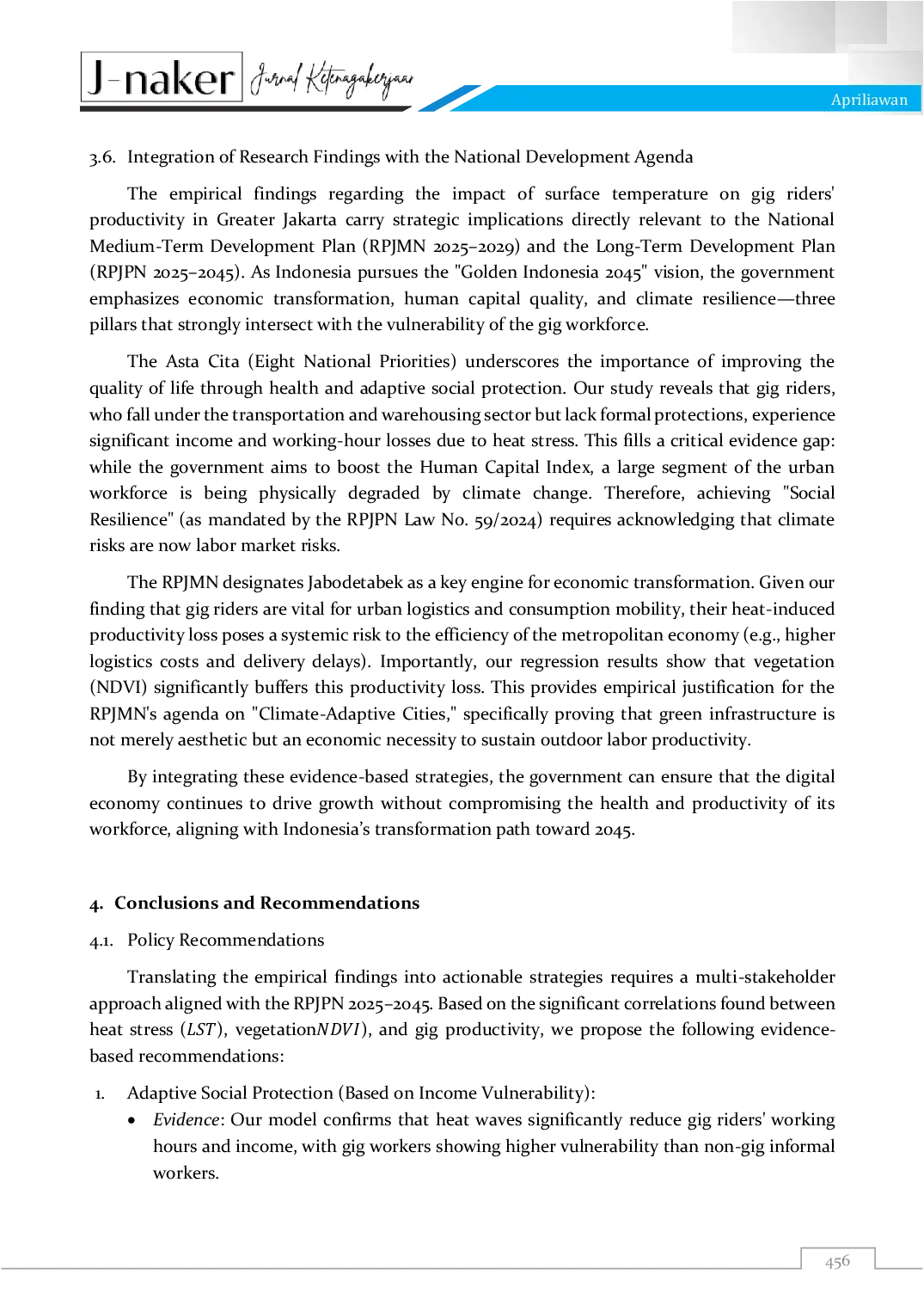 JURIS Climate Gig Work Is Heat Wave Reducing Gig Riders Productivity in Greater Jakarta