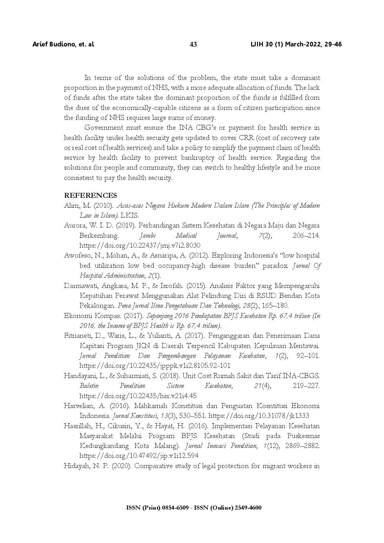 juris Black swan theory legal policy of the Indonesian national healthcare