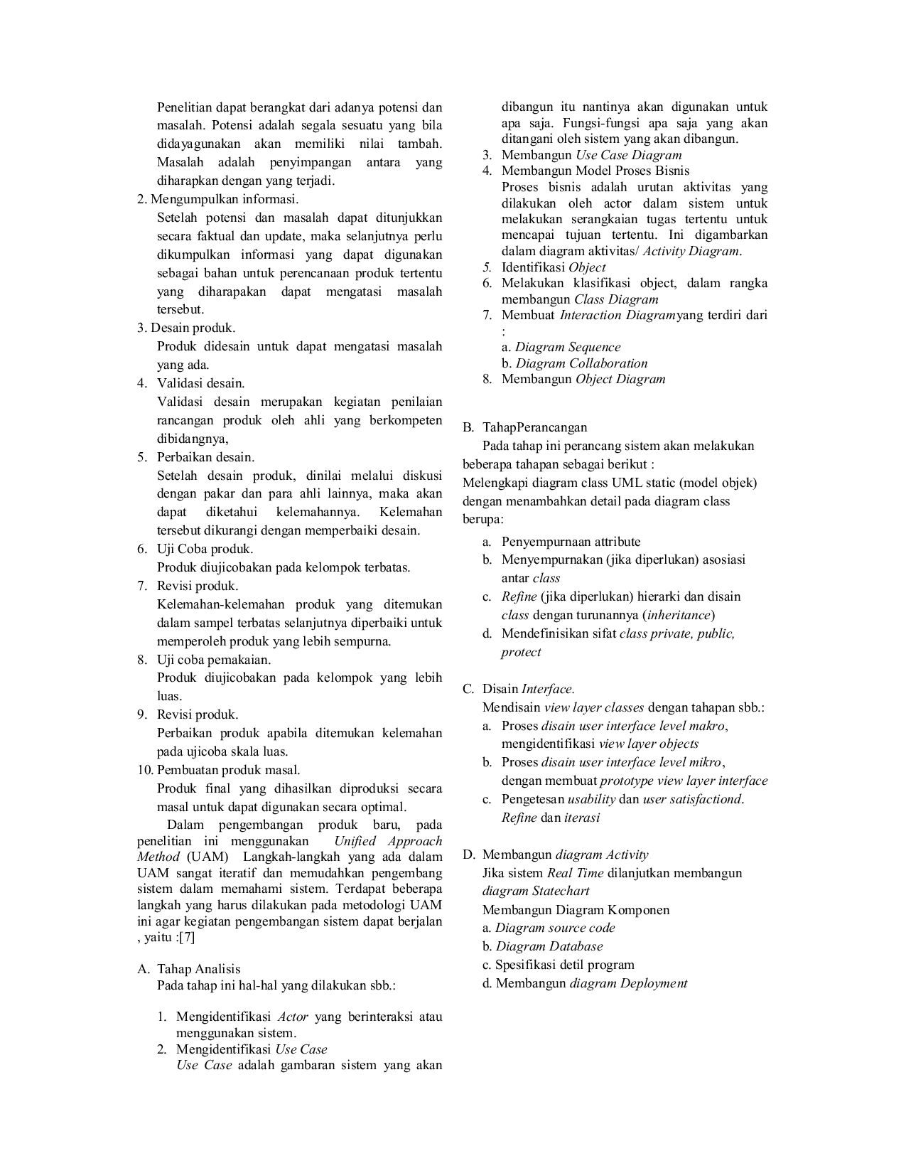 JURIS Digitalisasi Sistem Marketing Minyak Nilam Dengan Model Perancangan Berbasis Unified Approach Method