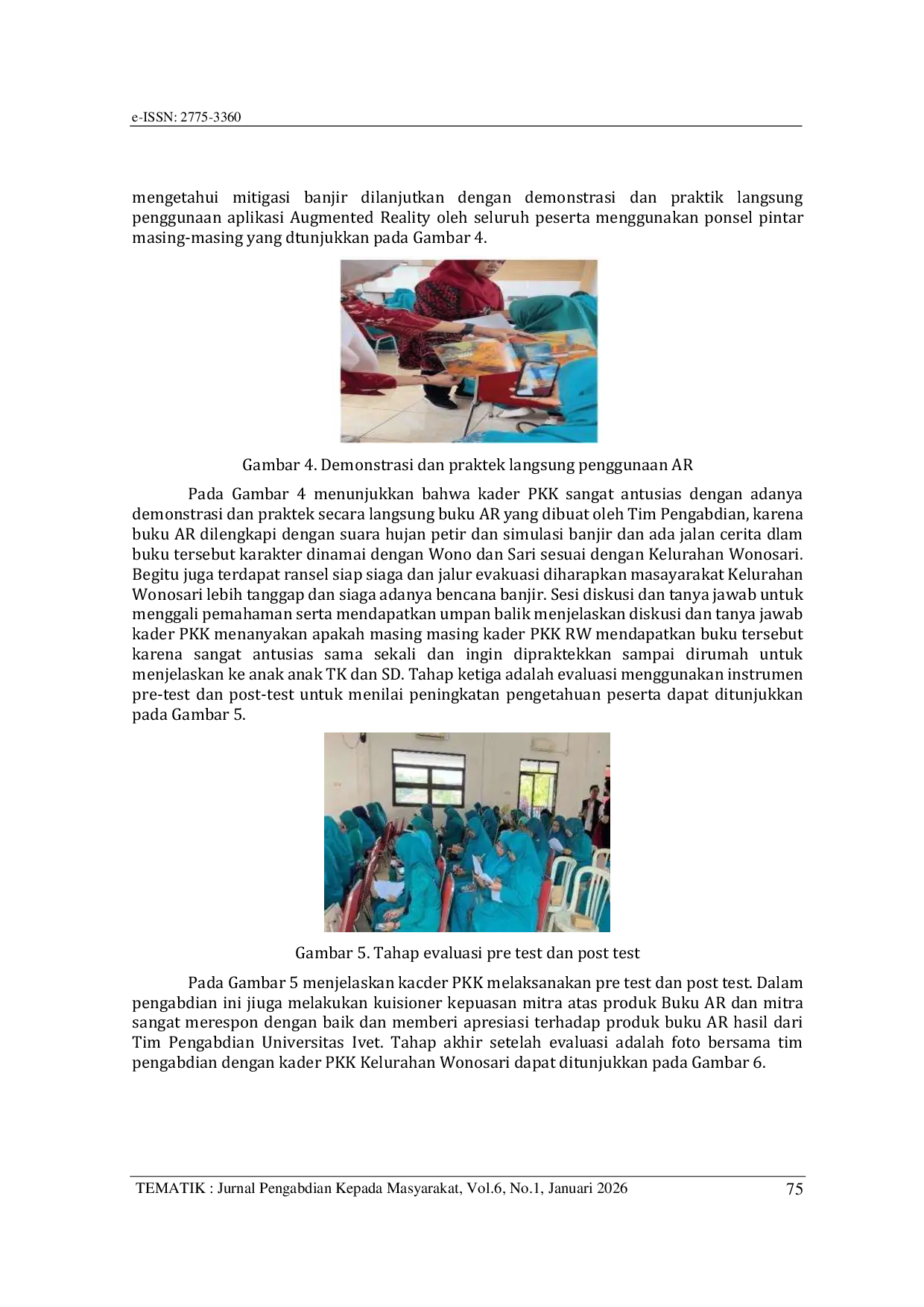 JURIS Edukasi Mitigasi Banjir Berbasis Augmented Reality Untuk Komunitas Berkelanjutan
