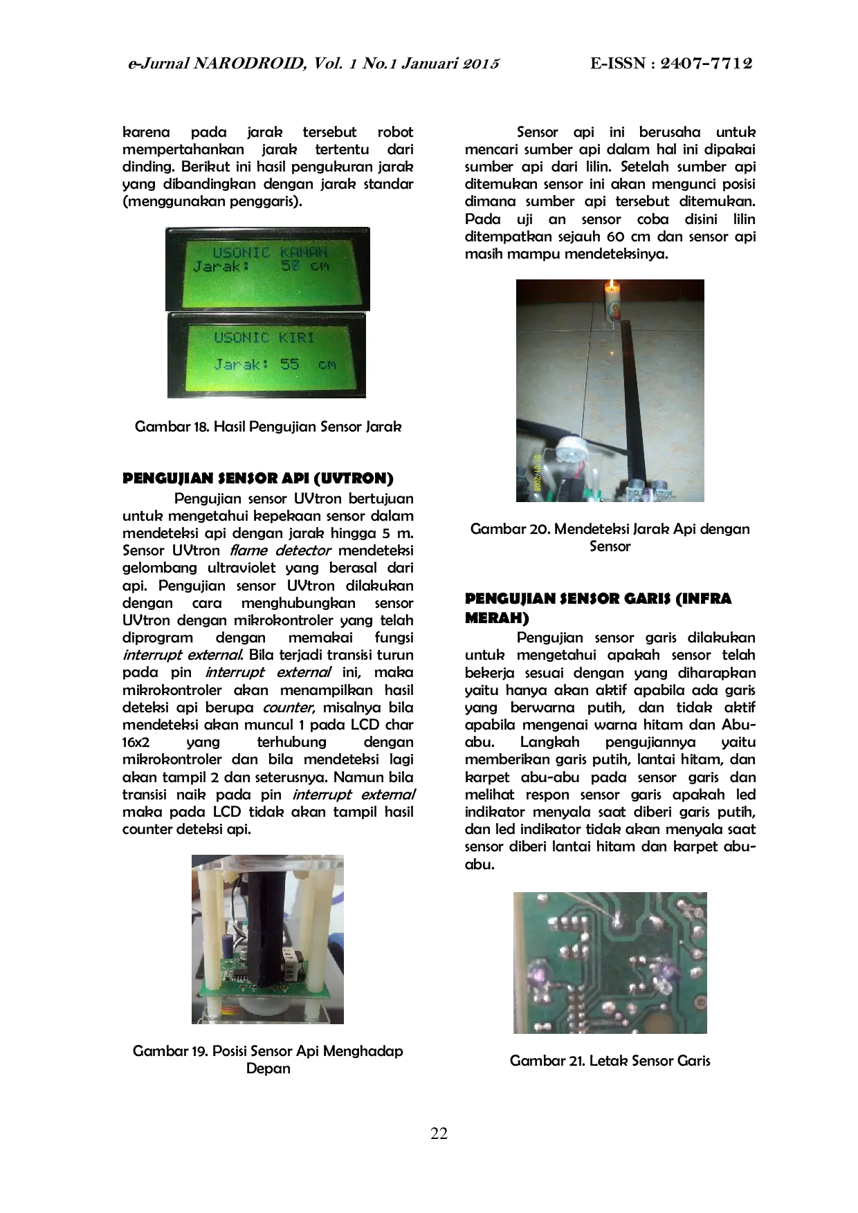 JURIS Robot Pemadam Api dengan Tracking Target Menggunakan Accelerometer Berbasis Mikrokontroler Arduino Due