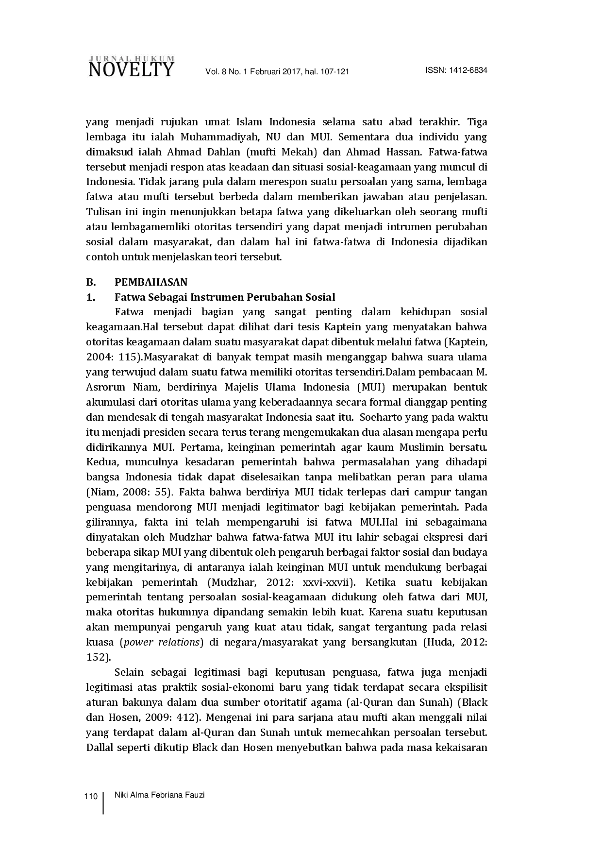 juris Fatwa di Indonesia Perubahan Sosial Perkembangan dan Keberagamaan