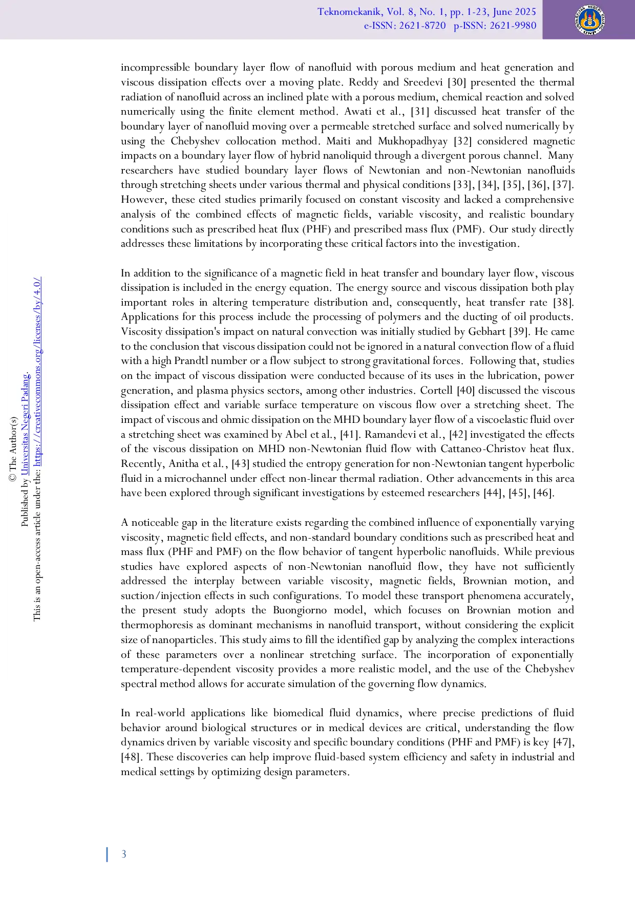 JURIS The Impact of Exponentially Varying Viscosity on Magnetized Tangent Hyperbolic Nanofluid over a Nonlinear Stretching Sheet with PHF and PMF Conditions