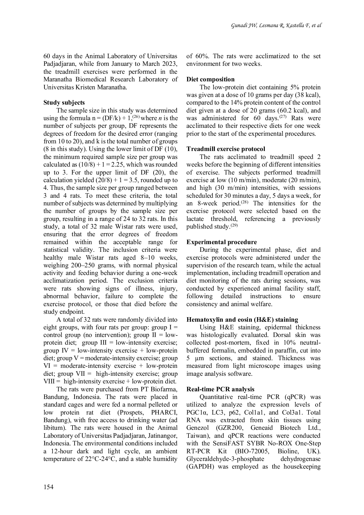 JURIS Effects of dietary protein combined with high intensity exercise in restoring skin health in male rats