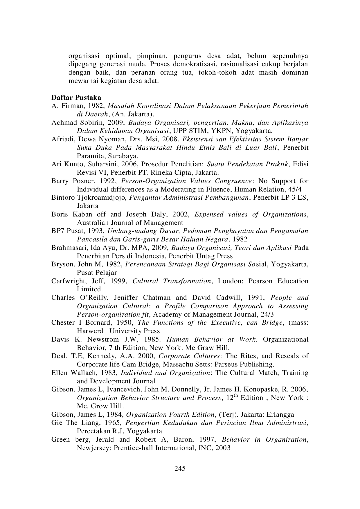 JURIS Budaya Organisasi Efektivitas Organisasi Dan Eksistensi Organisasi Desa Adat Dalam Pembangunan Kasus Desa Adat Seseh Dan Desa Adat Gerana Kabupaten Badung Provinsi Bali