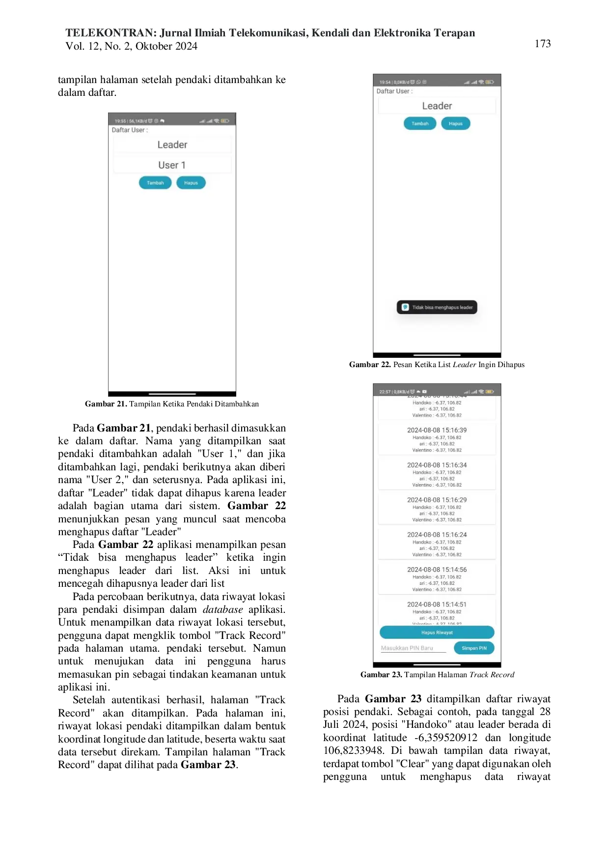 JURIS Rancang Bangun Gelang GPS Tracker dengan Komunikasi Long Range LoRa untuk Mengetahui Posisi Pendaki Gunung