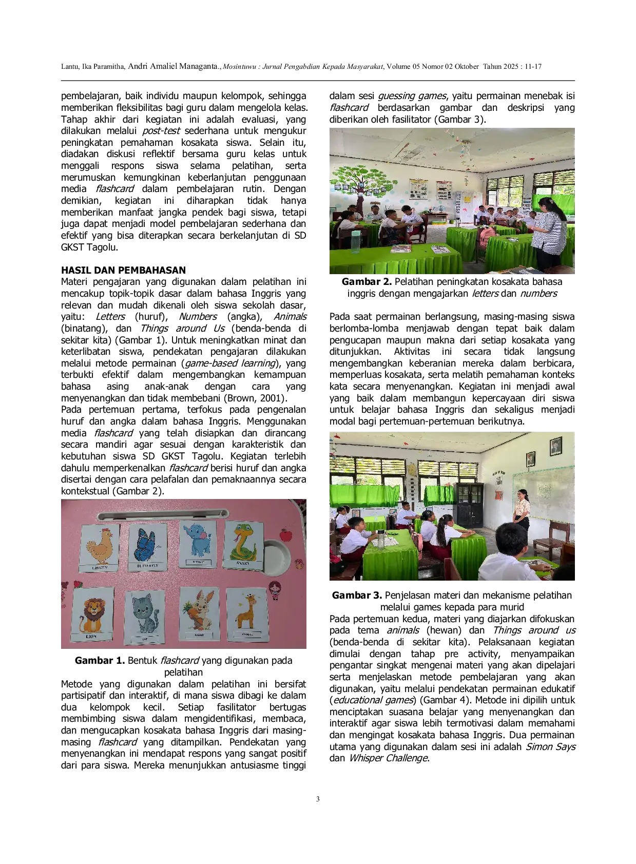 JURIS Media Flashcard untuk Pembelajaran Kosakata Bahasa Inggris di Sekolah Dasar