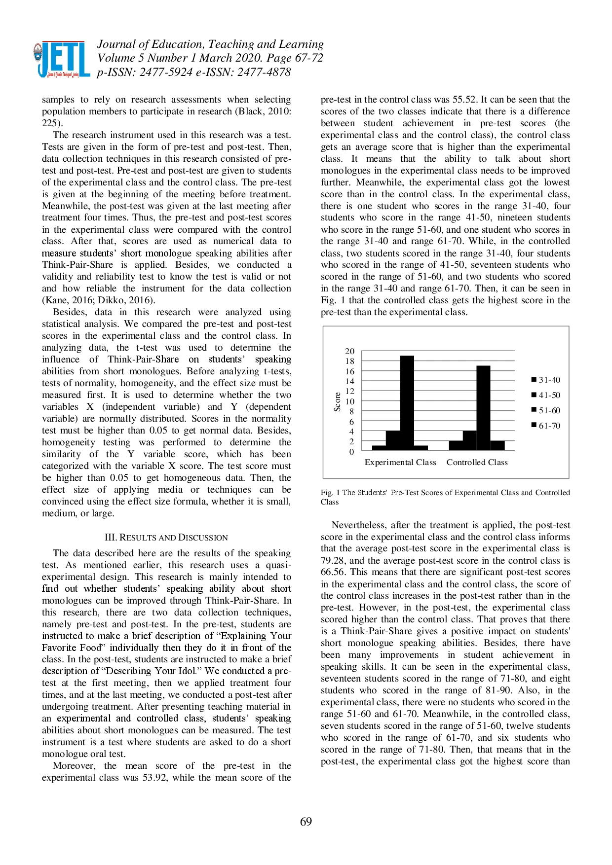 juris The Influence of Think Pair Share in Enhancing Students Speaking Ability