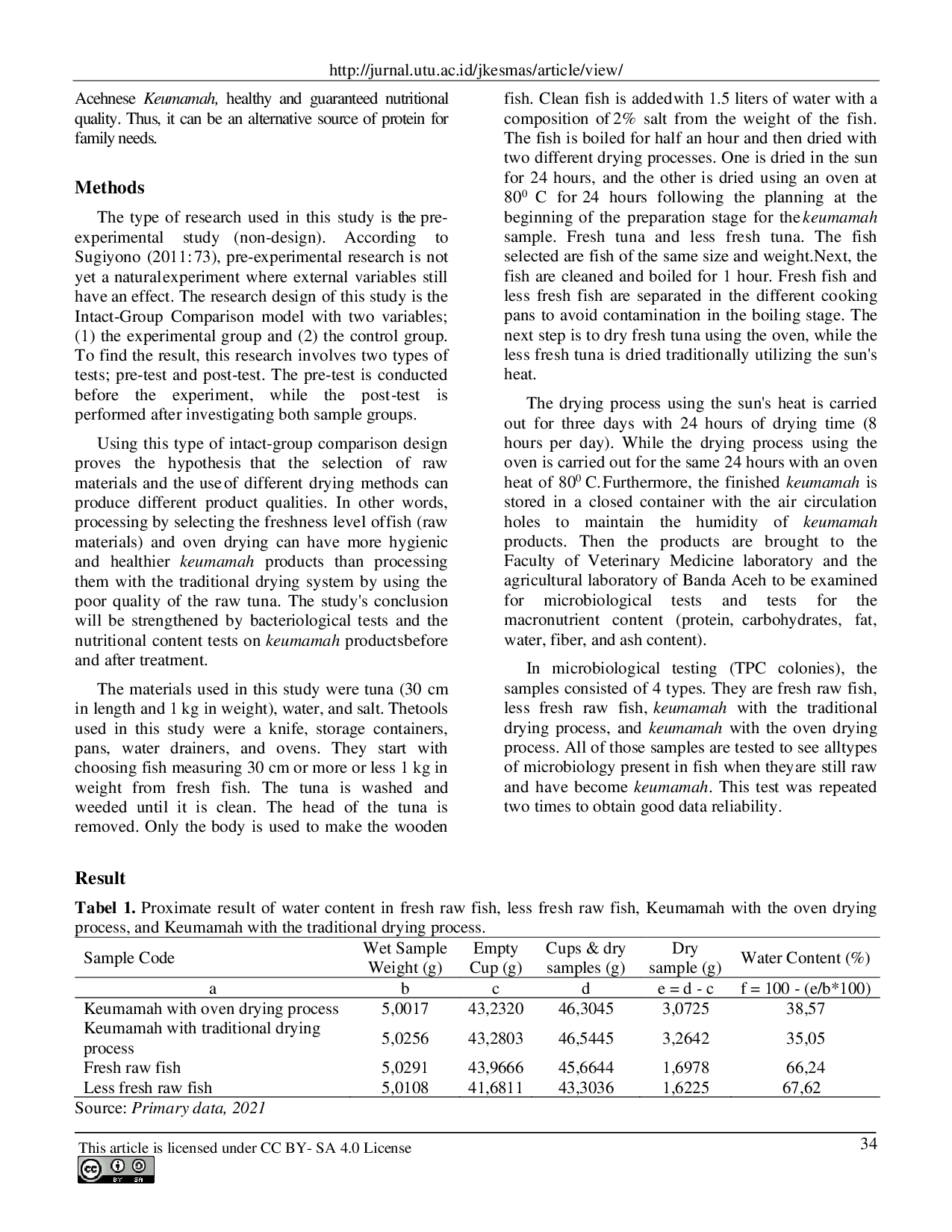 JURIS Keumamah Processing Strategy as an Alternative Family Protein Source Stunting Prevention Effort