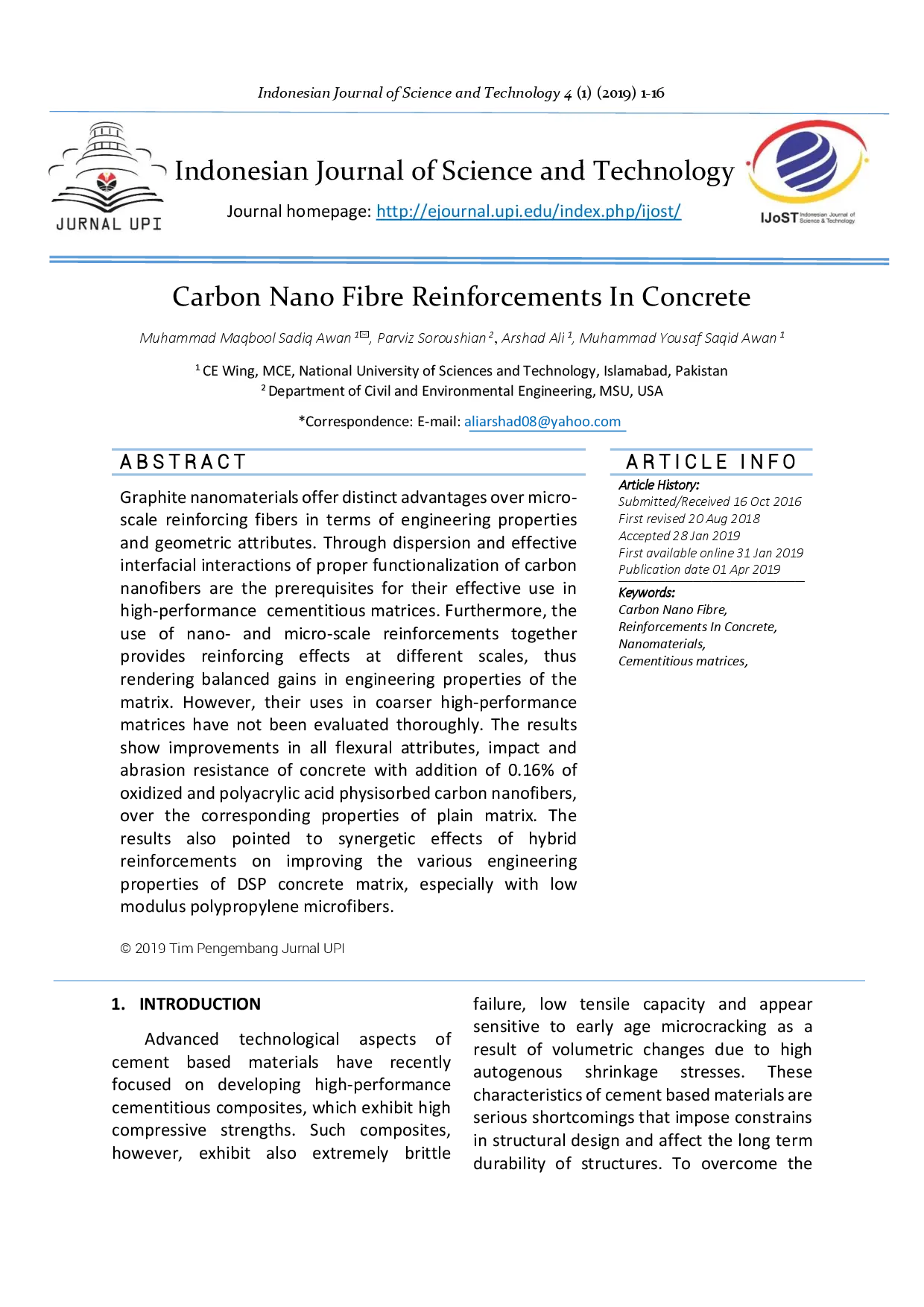 juris Carbon Nano Fibre Reinforcements In Concrete
