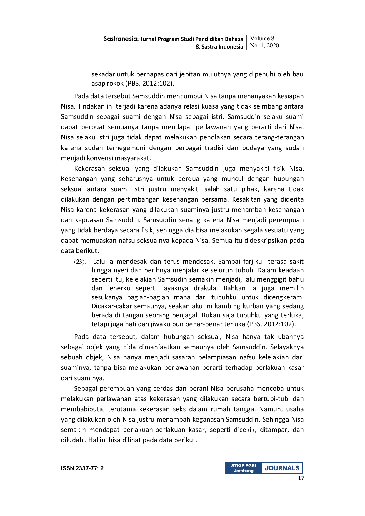 JURIS FEMINISME PEREMPUAN PESANTREN HEGEMONI DAN RELASI KUASA