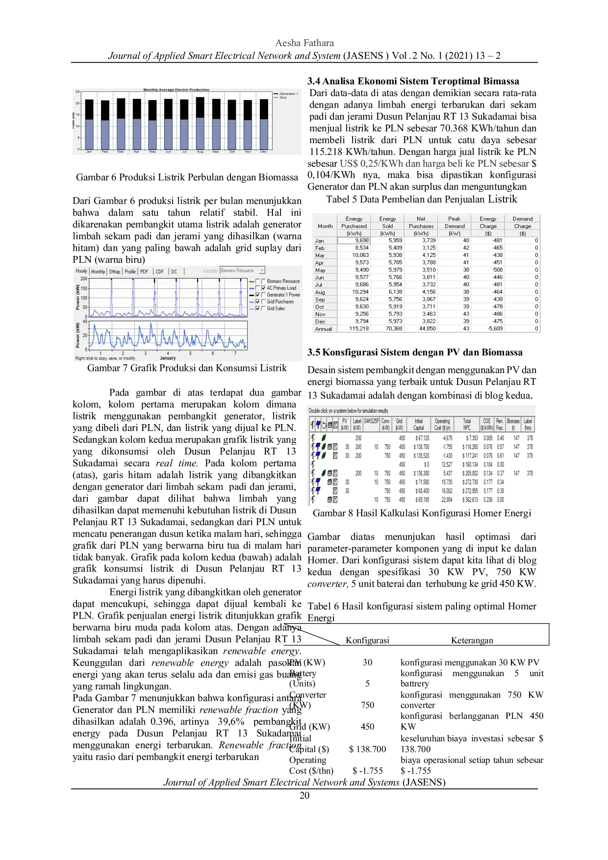 JURIS Analisis Energi Baru Terbarukan Untuk Sistem Kelistrikan Desa