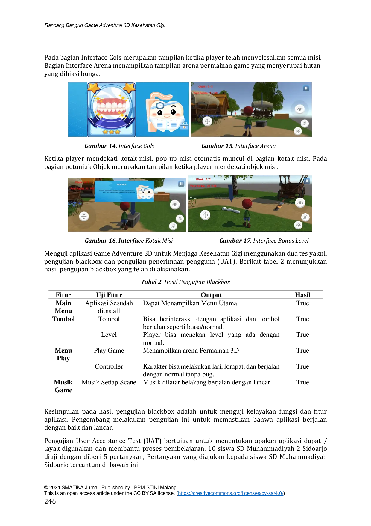 JURIS 3D Adventure Game Design for Early Childhood Alphabet Recognition