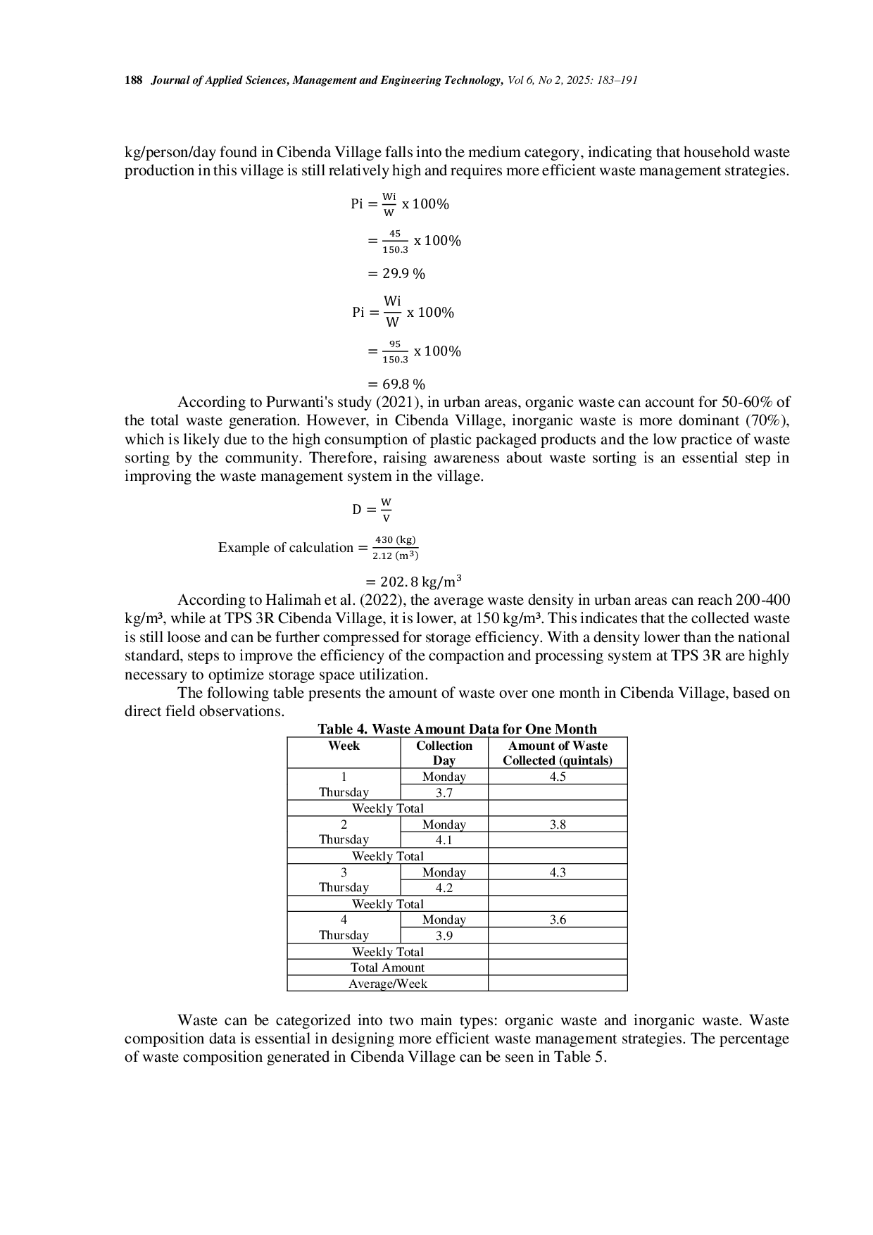 JURIS Innovation in Processing Inorganic Organic Waste in Cibenda Village Parigi District Pangandaran District