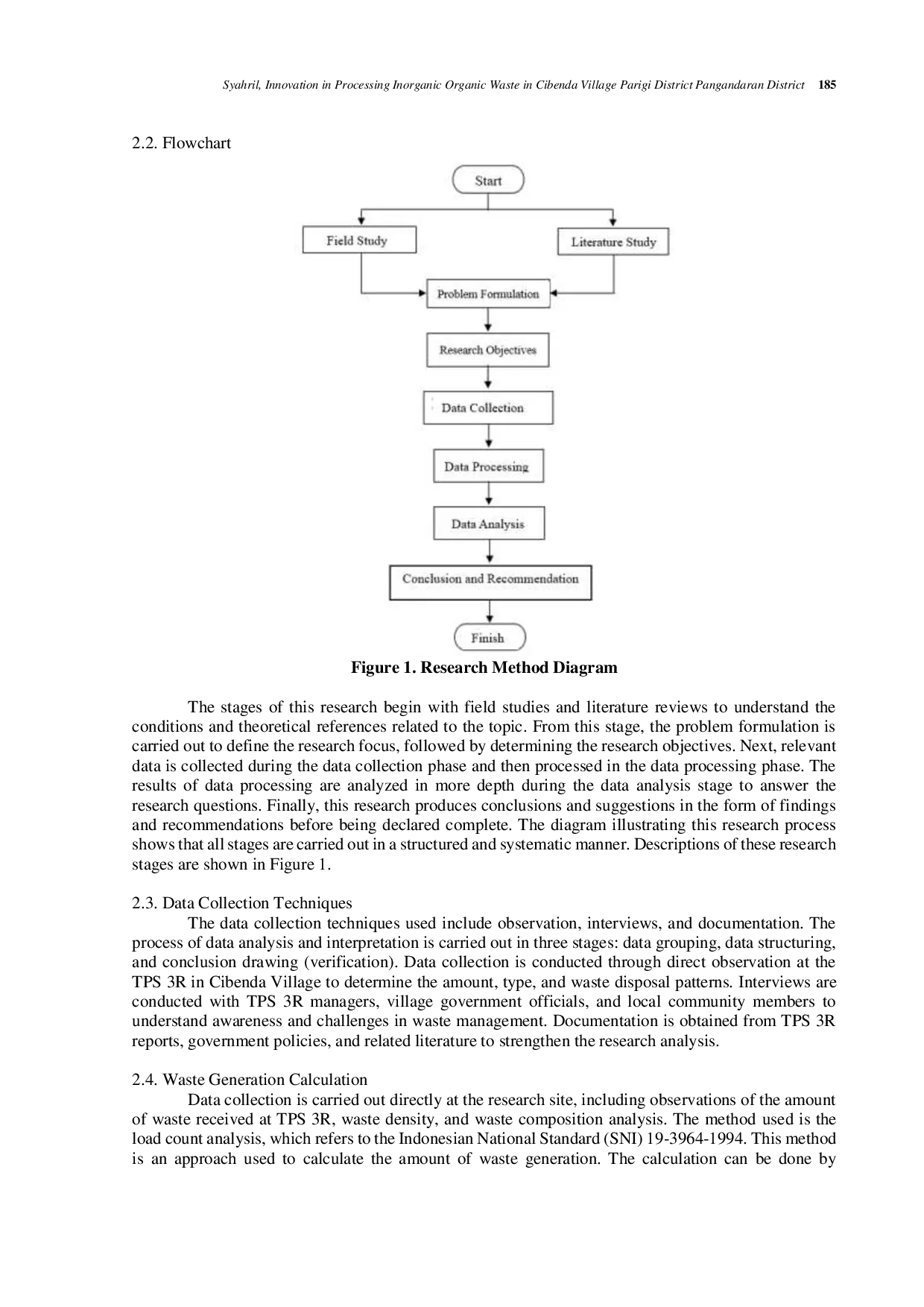 JURIS Innovation in Processing Inorganic Organic Waste in Cibenda Village Parigi District Pangandaran District