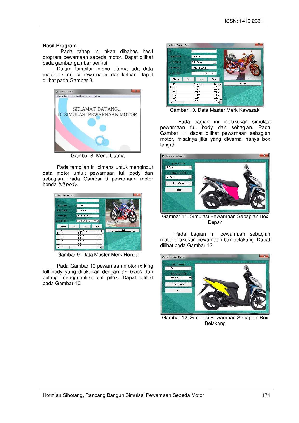 JURIS RANCANG BANGUN SIMULASI PEWARNAAN SEPEDA MOTOR BERBASIS KOMPUTER