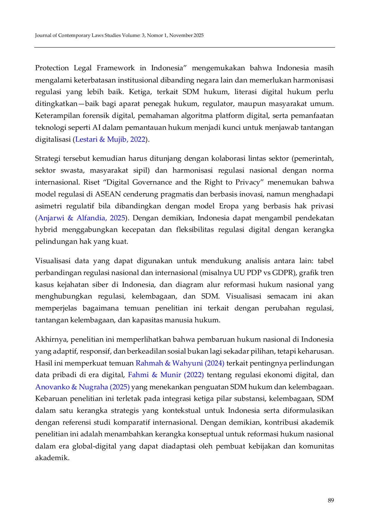 JURIS Pembaruan Hukum Nasional dalam Menjawab Tantangan Globalisasi dan Digitalisasi