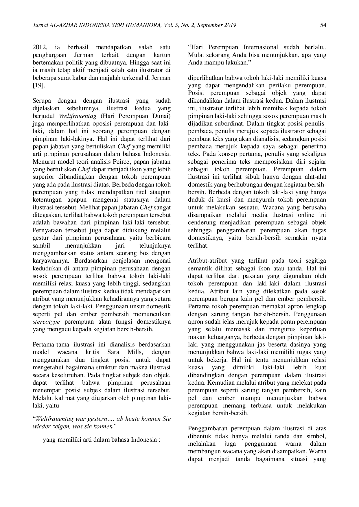 JURIS Gambaran Perempuan dalam Dua Ilustrasi Online Jerman Bertema Weltfrauentag Hari Perempuan Dunia