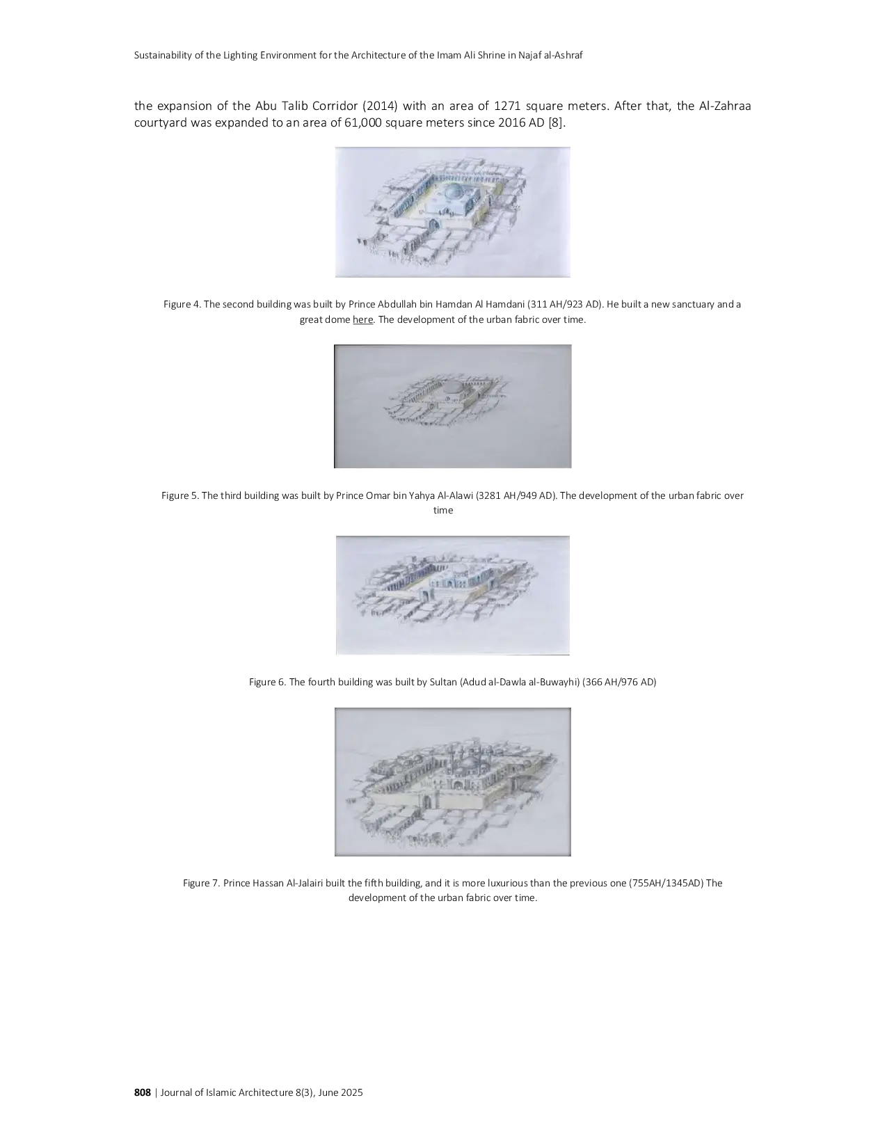 JURIS Sustainability of the Lighting Environment for the Architecture of the Imam Ali Shrine in Najaf Al Ashraf
