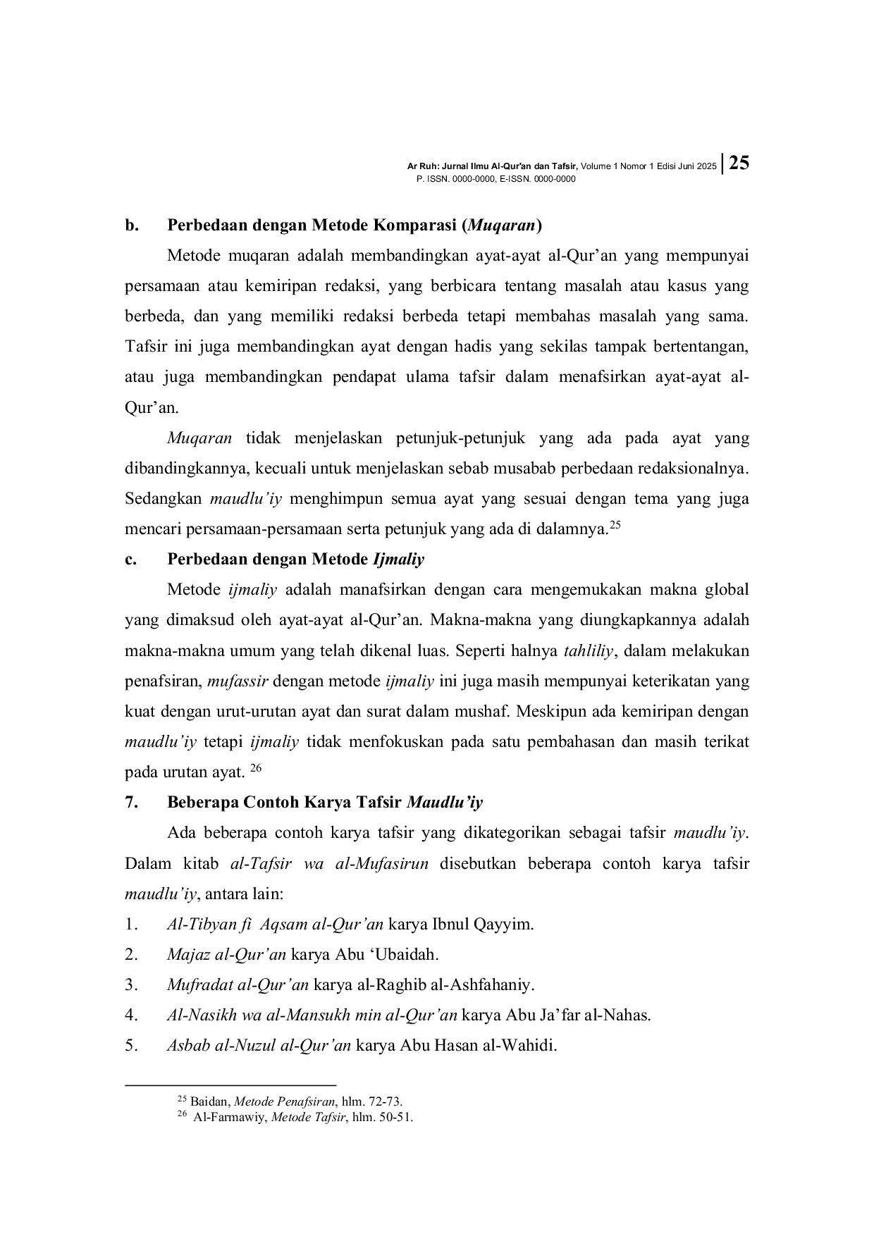 JURIS Metode Tafsir Maudlu iy Tematik Mengenal Bentuk dan Cara Kerjanya