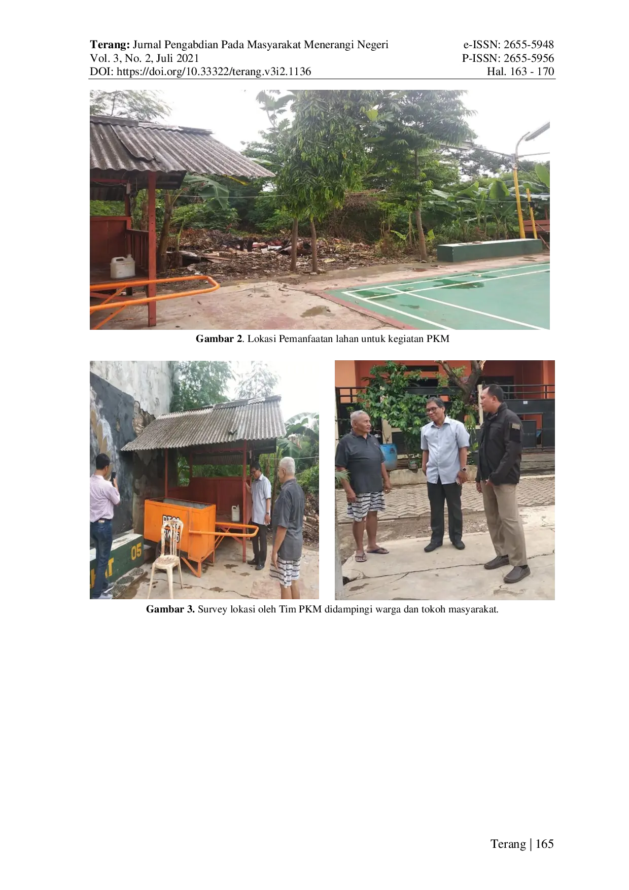 JURIS Pemanfaatan Lahan Pekarangan Untuk Meningkatkan Ekonomi Warga RT 002 05 BTN Cantiga Petir Cipondoh Tangerang