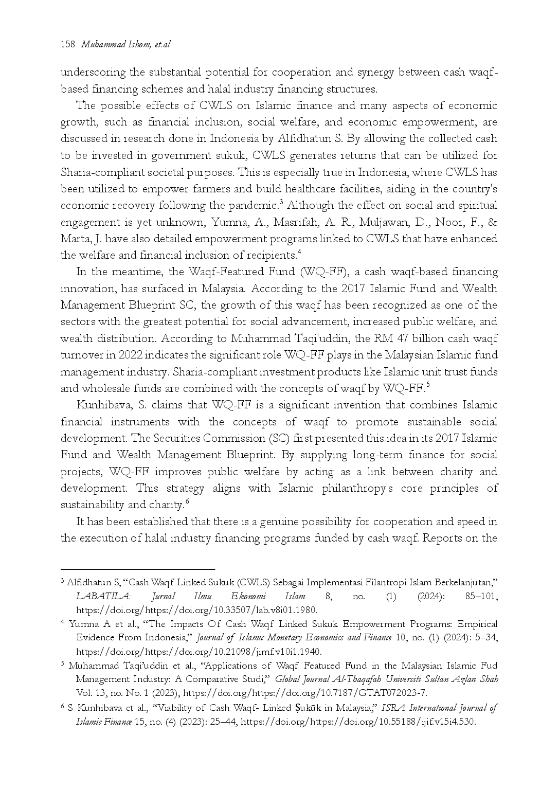 juris Cash Waqf in the Halal Blue Economy Sector A Comparative Study of Indonesia and Malaysia
