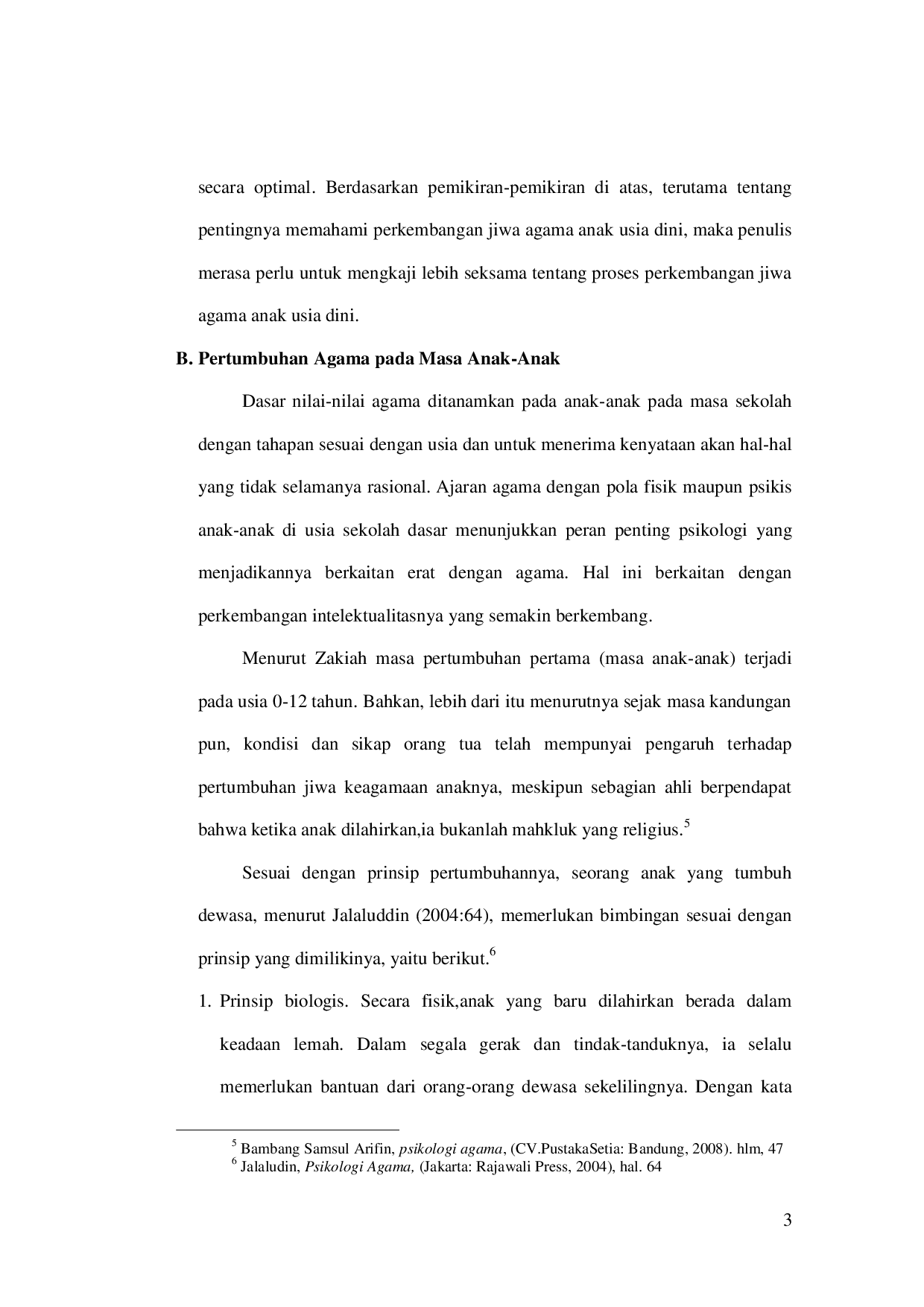 JURIS Memahami Perkembangan Psikologi Keagamaan Anak Usia Dini