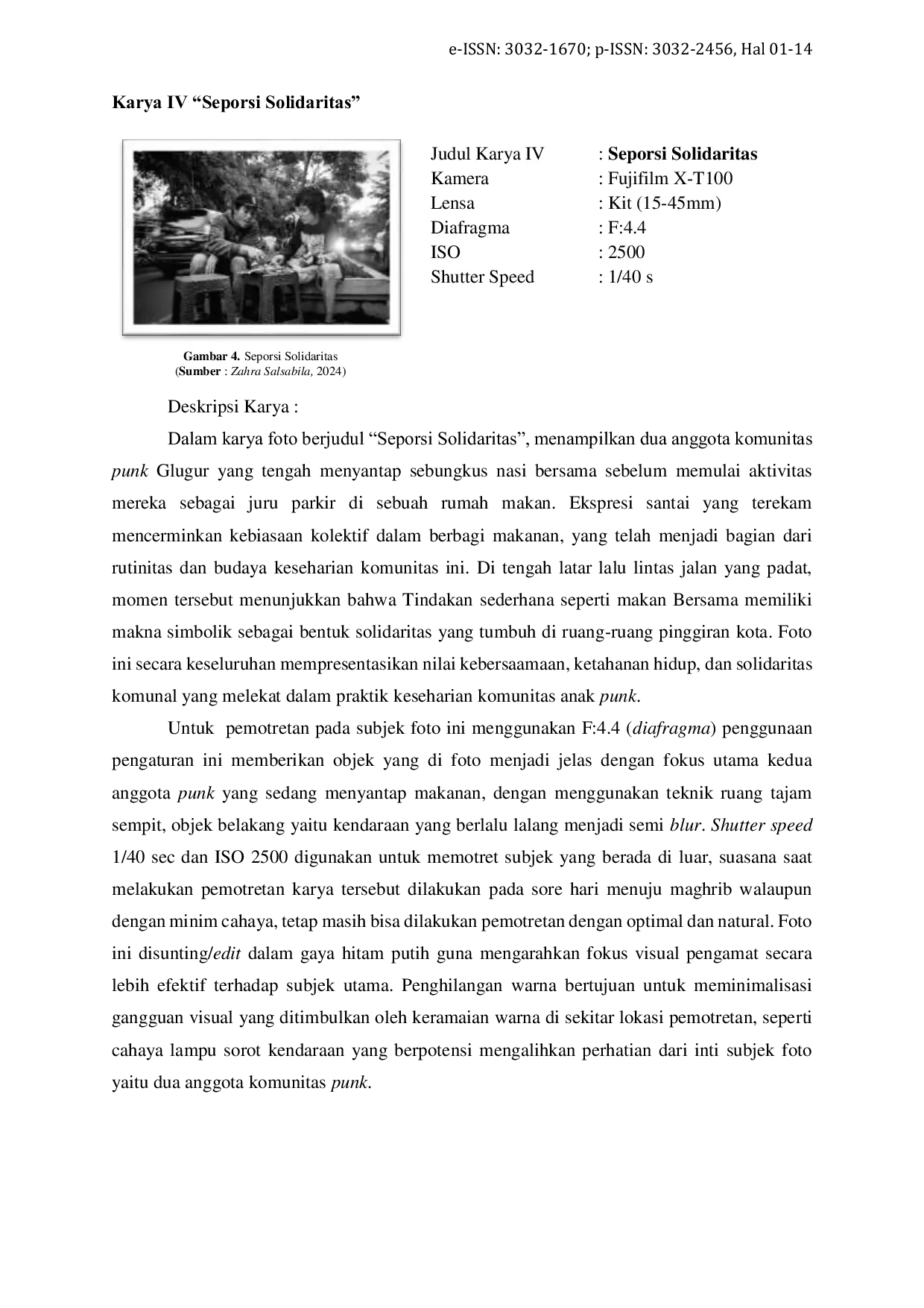 JURIS Fotografi Human Interest Kehidupan Komunitas Anak Punk di Kelurahan Glugur Darat I Kecamatan Medan Timur