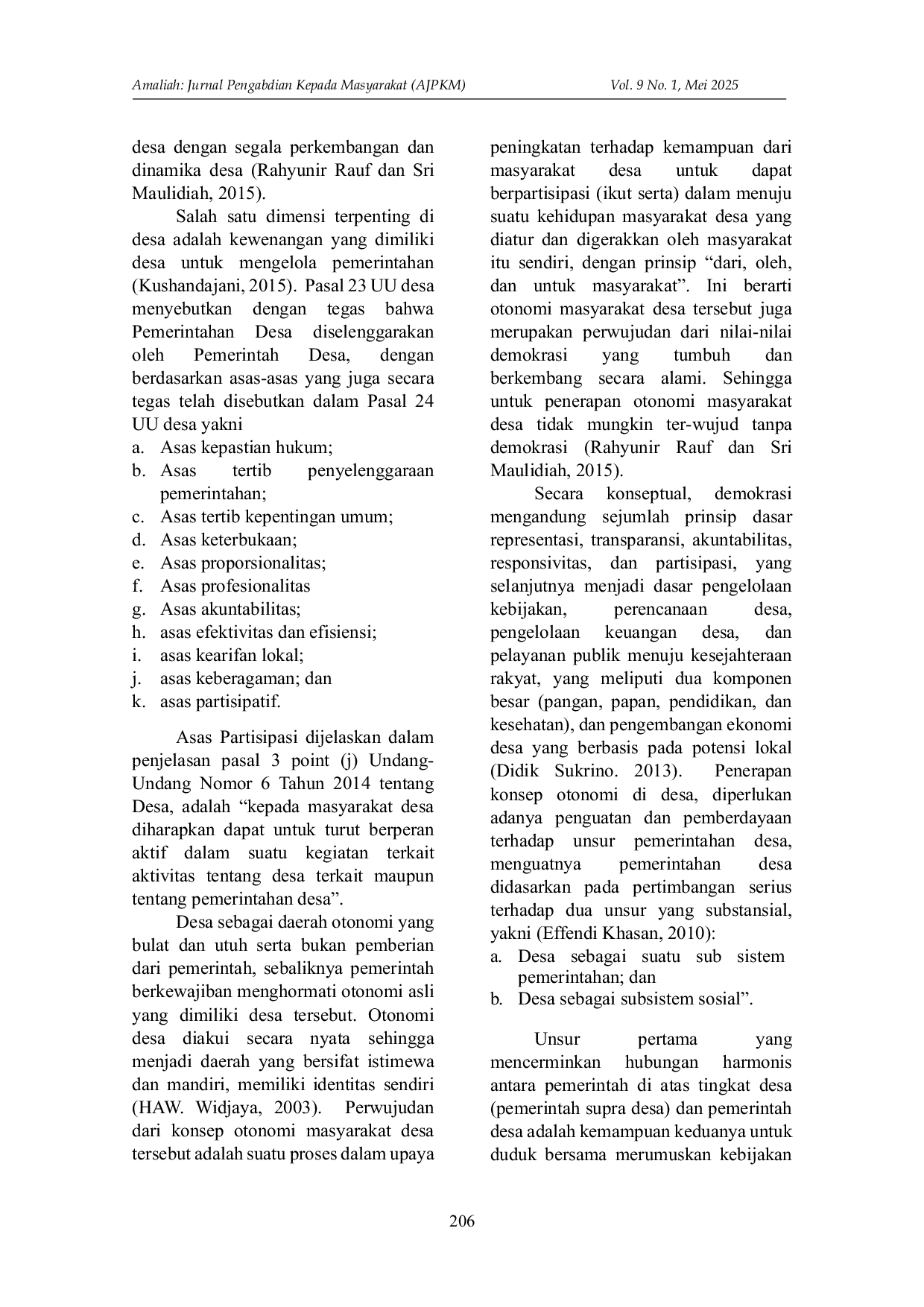 JURIS Penyelenggaraan Pemerintahan Desa Berbasis Kolaboratif