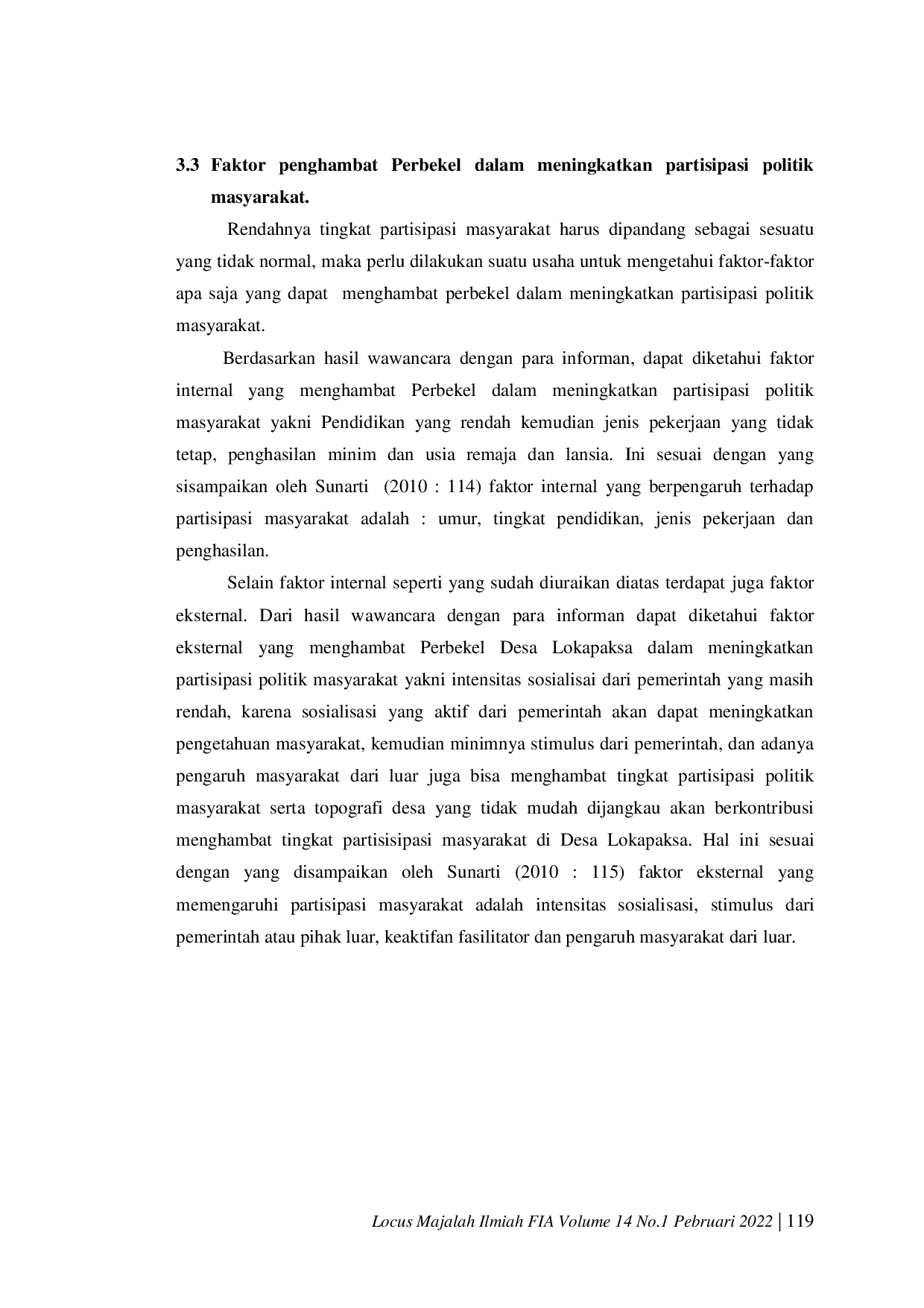 JURIS Peran Perbekel Dalam Meningkatkan Partisipasi Politik Masyarakat di Desa Lokapaksa Kecamatan Seririt Kabupaten Buleleng