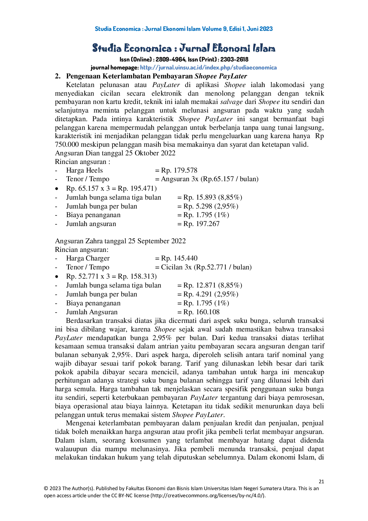 JURIS Analisis Keberadaan Unsur Ribawi Pada Sistem Jual Beli Shopee Paylater