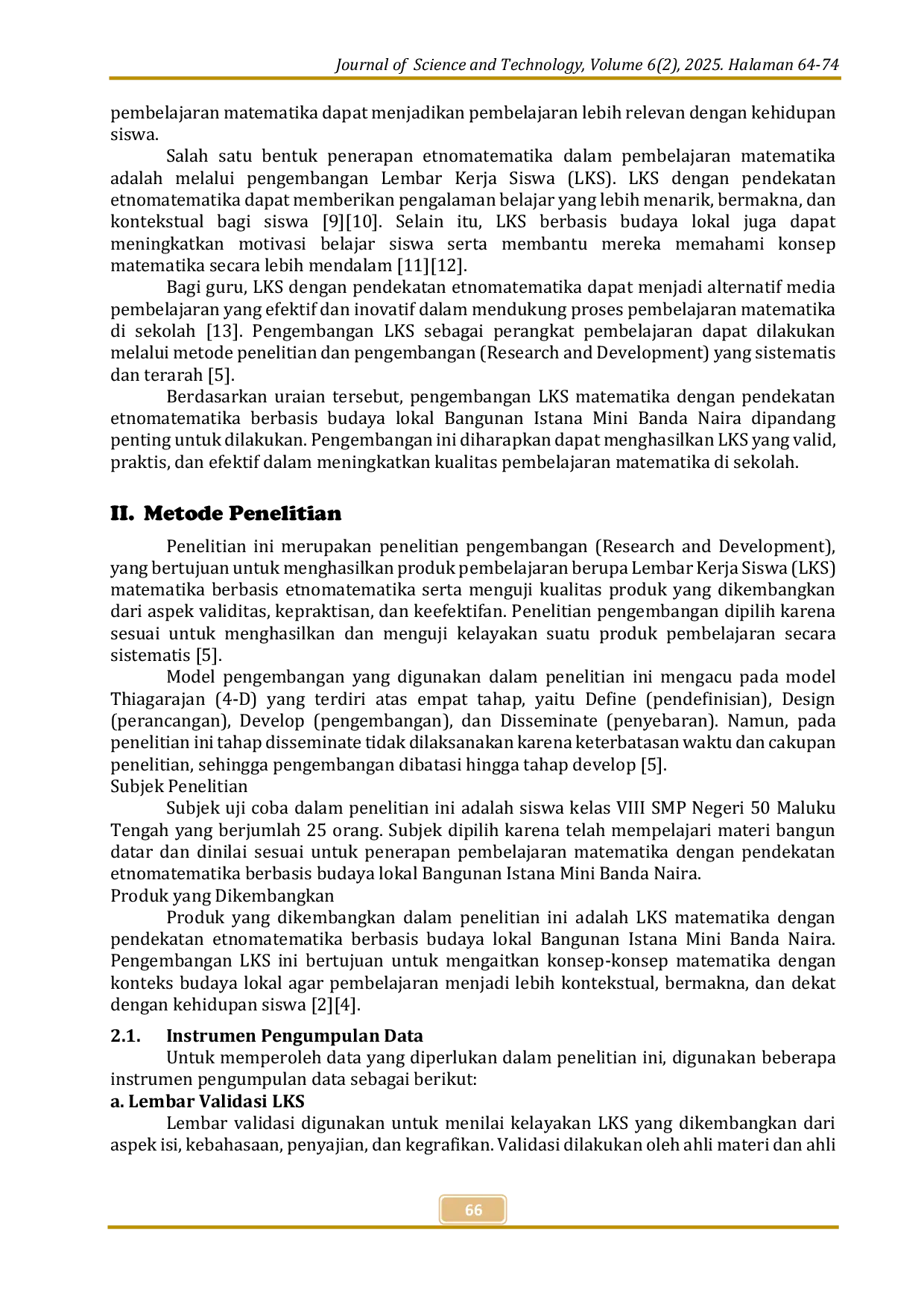 JURIS Integrasi Budaya Lokal dalam Pengembangan Lembar Kerja Siswa LKS Matematika