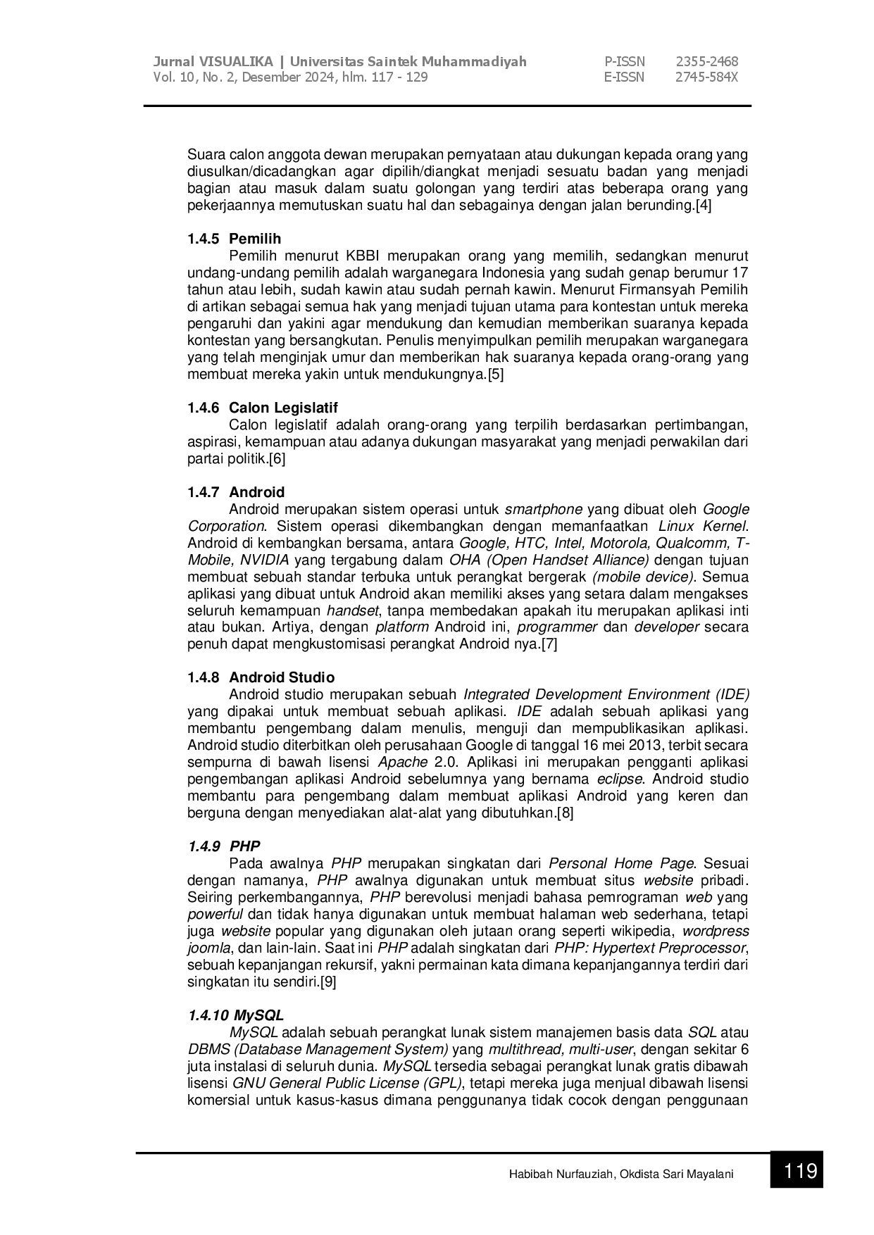 juris Sistem Perolehan Suara Calon Anggota Dewan Berbasis Android