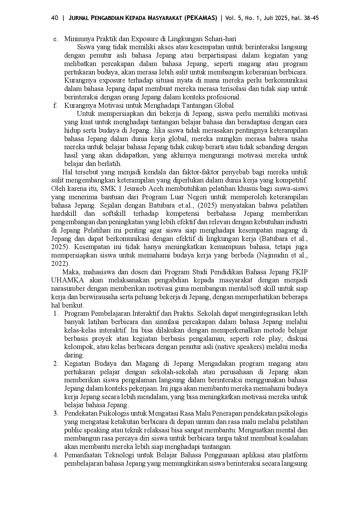 juris Penguatan Soft Skill dan Kesiapan Kerja ke Jepang bagi Siswa SMK