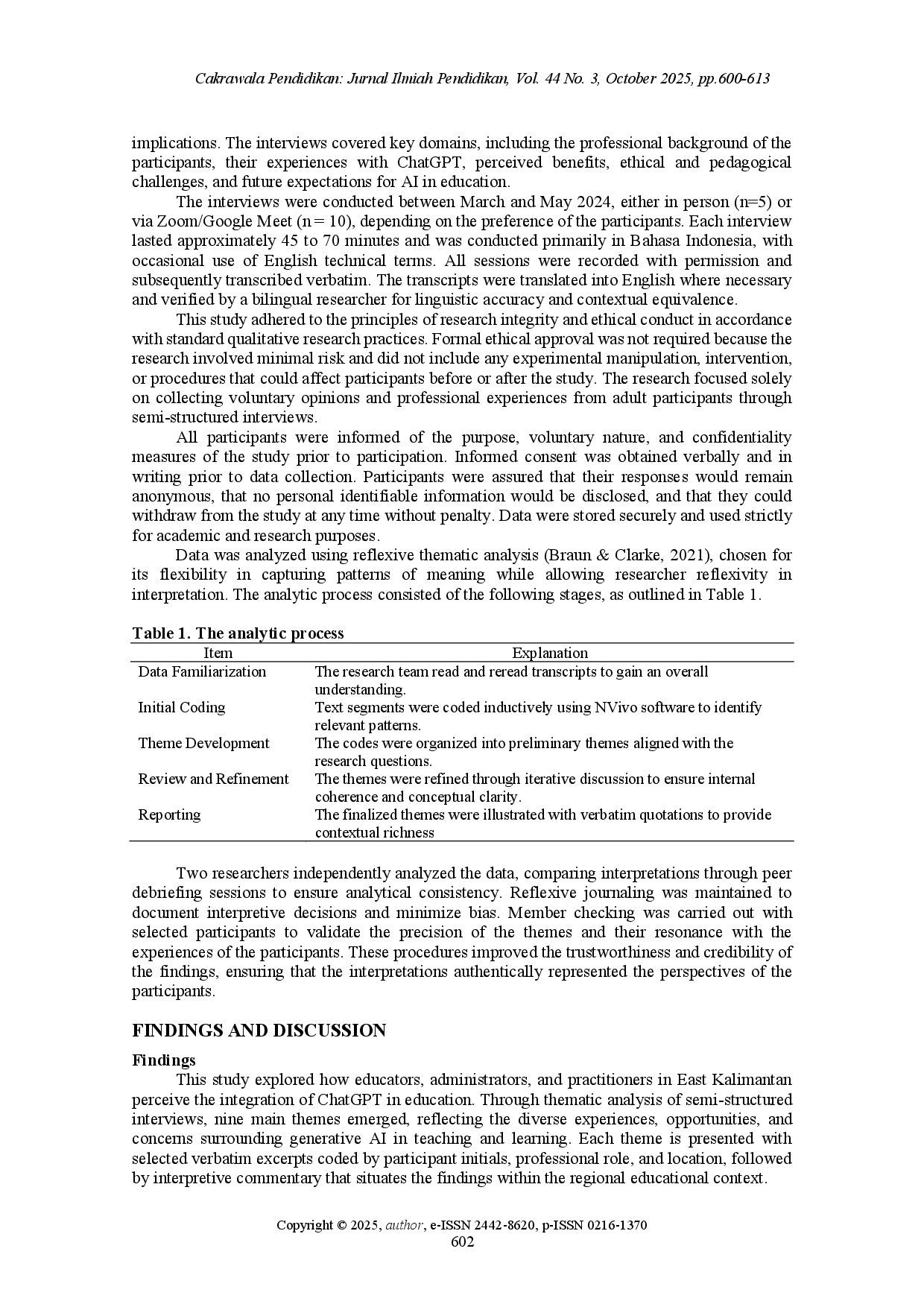 juris Unlocking the potential Transformative applications of generative AI in East Kalimantan s educational landscape