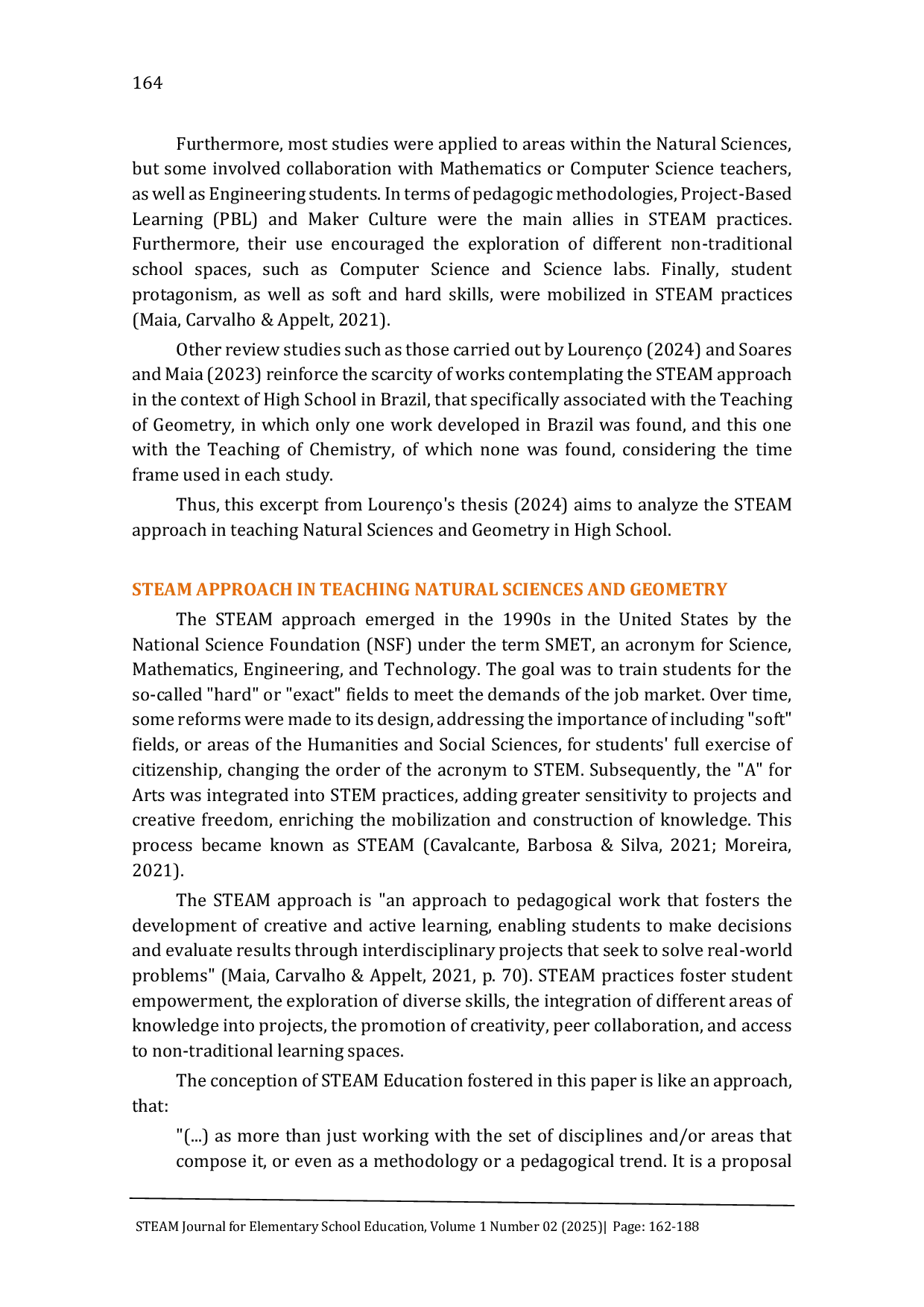 JURIS STEAM Approach Focusing on Natural Sciences and Geometry in the Proliferation of Pigeons