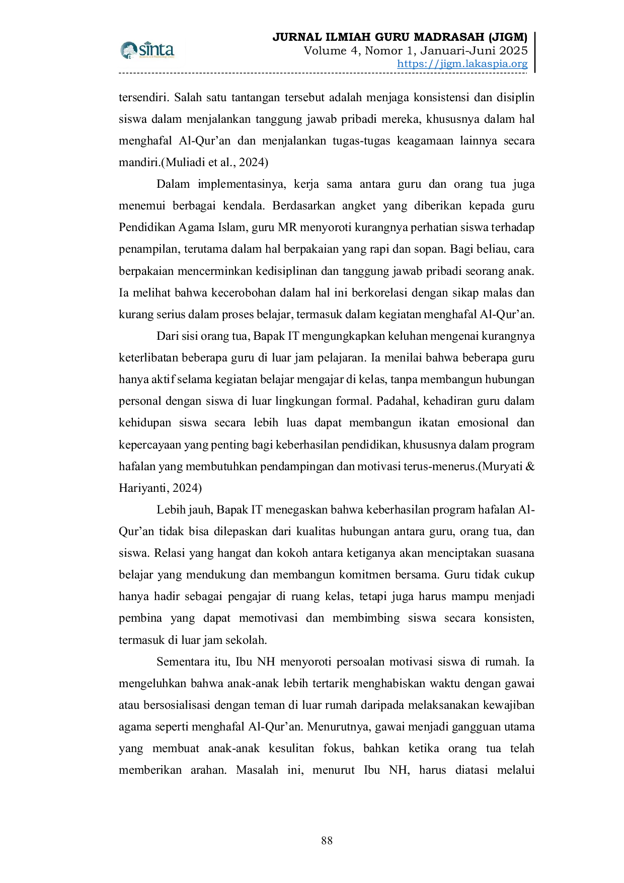 JURIS Strategi Pembelajaran Kolaboratif dalam Meningkatkan Hafalan Al Qur an Anak Studi di PKBM Liwaul Hamdi