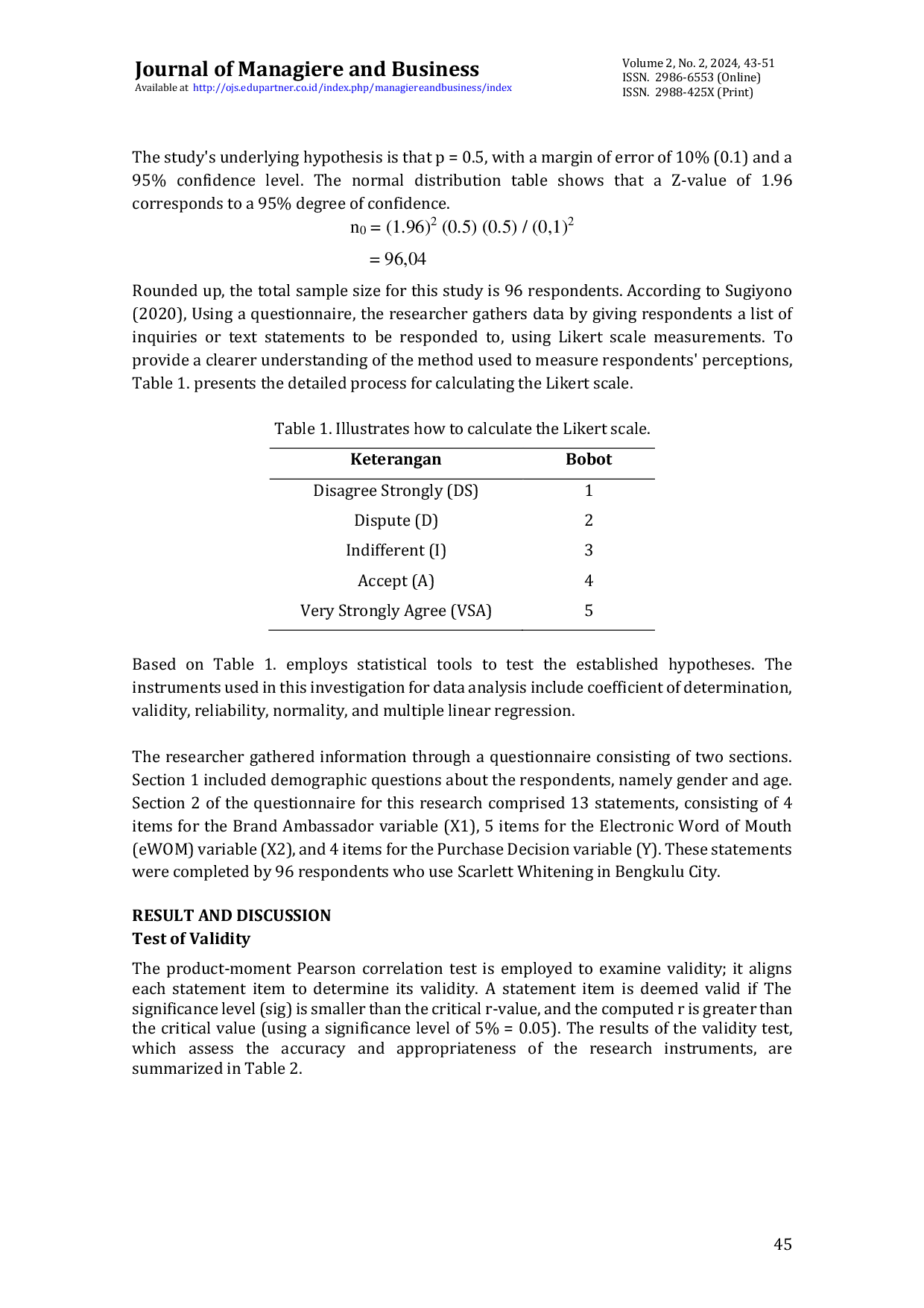 JURIS The Effects of Electronic Word of Mouth Ewom and Brand Ambassador Concerning Consumer Purchase Decisions