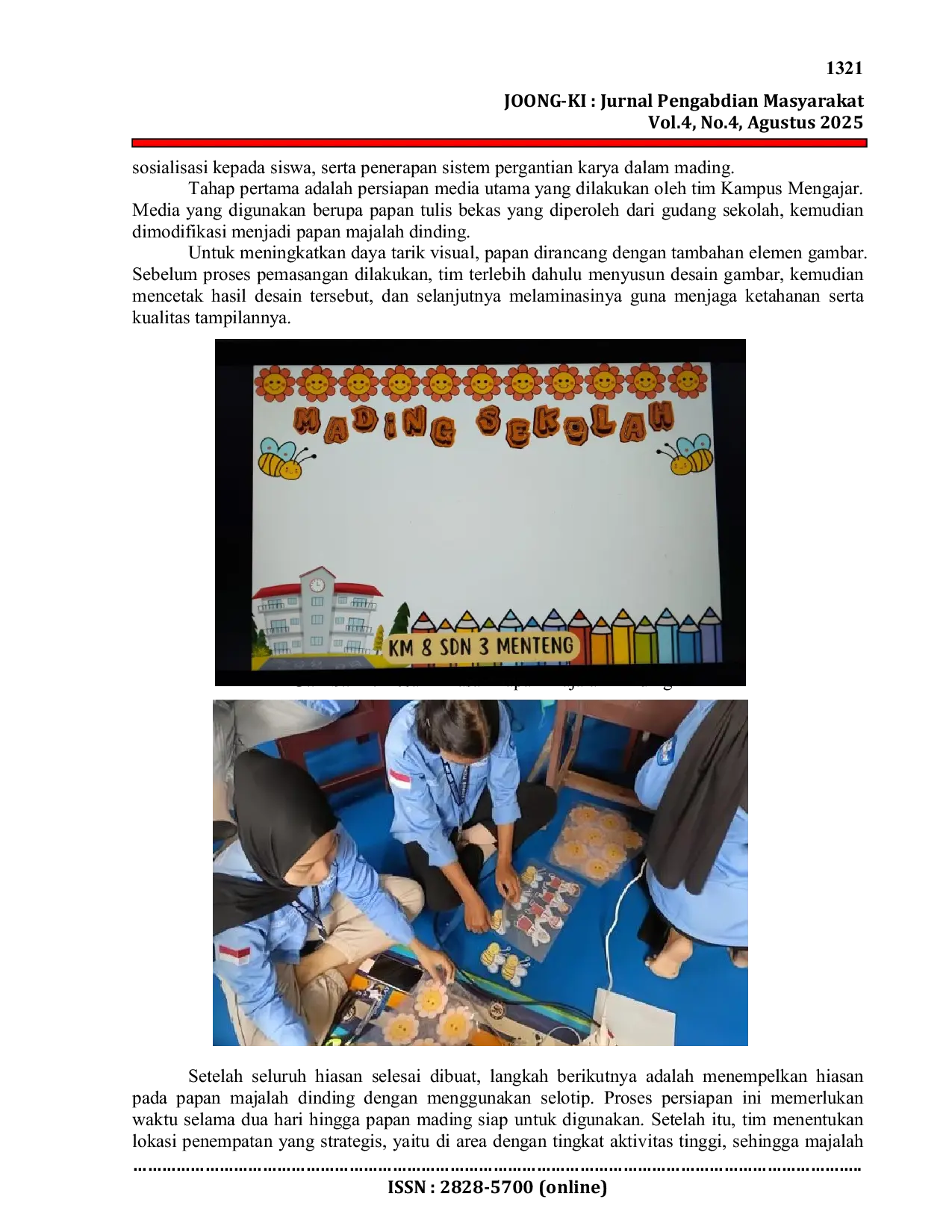 JURIS Program Majalah Dinding untuk Mendorong Antusiasme Siswa dalam Berkarya