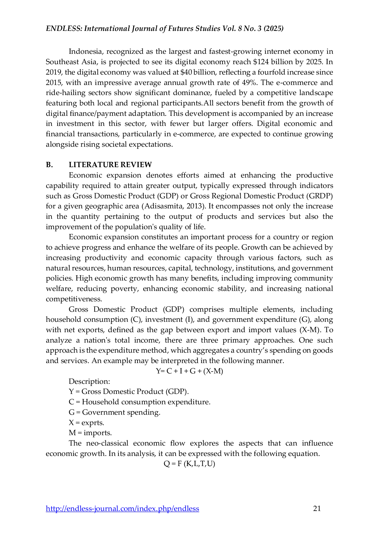 JURIS The Impact of Telecommunications Infrastructure Fintech and E Commerce on Economic Growth in Indonesia