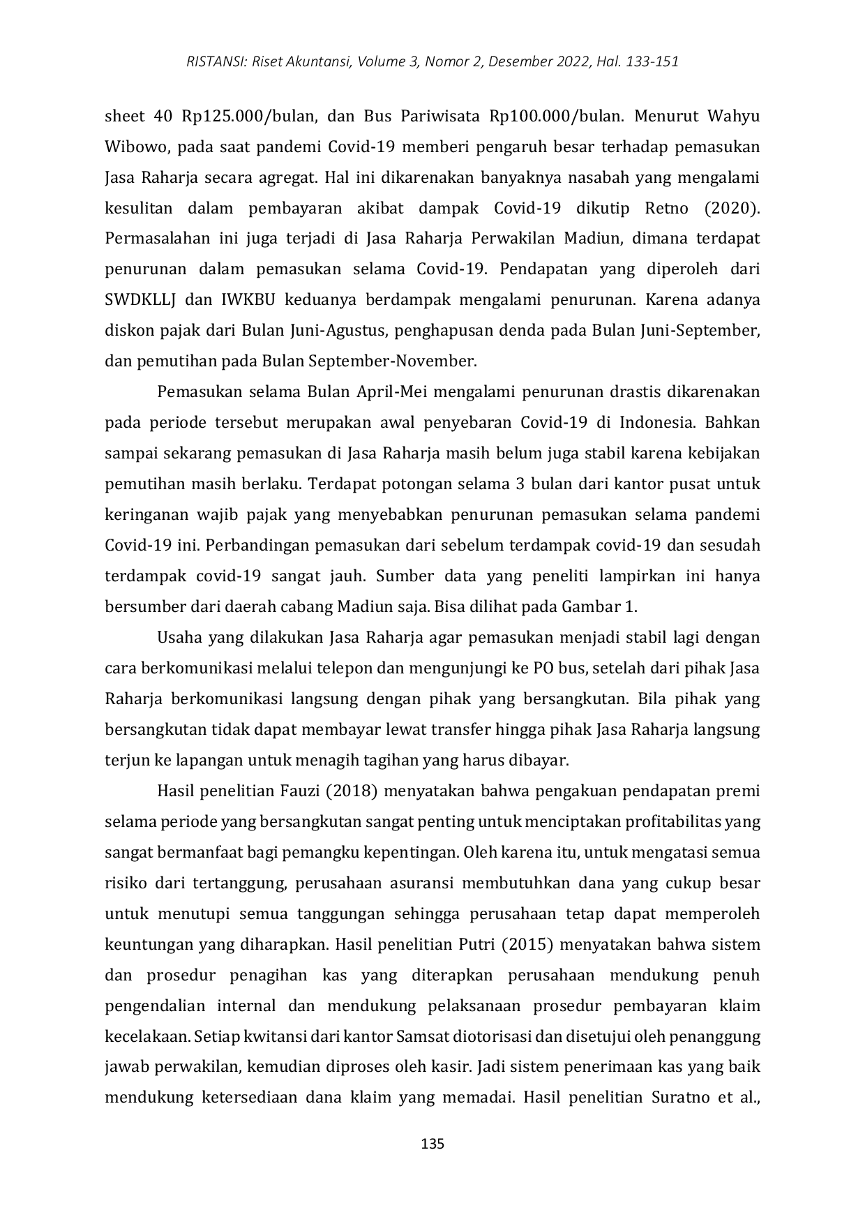 JURIS Bagaimana Adaptasi Sistem Keringanan Pembayaran PT Jasa Raharja Madiun Saat Covid 19