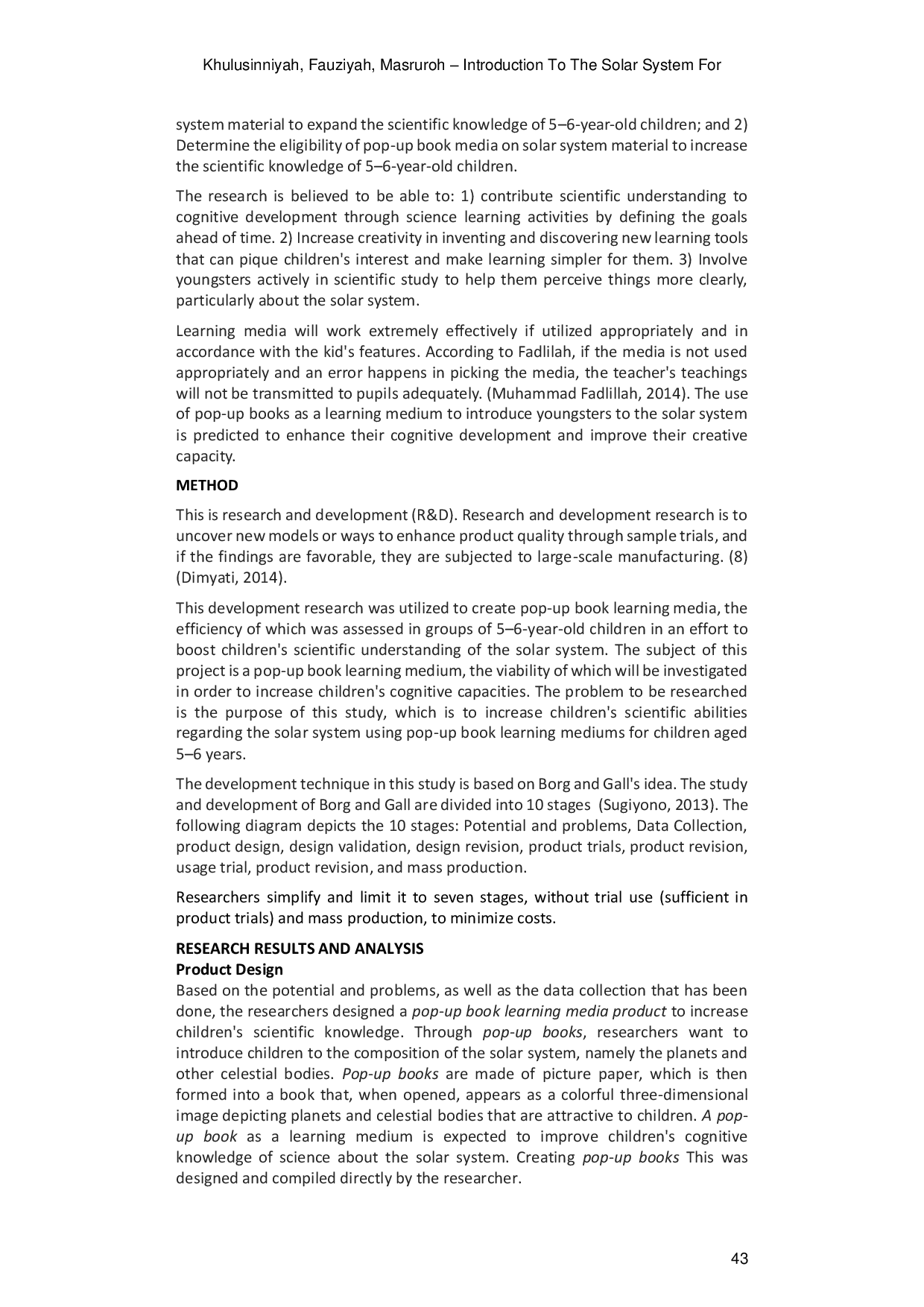 JURIS Introduction To The Solar System For Children Through Pop Up Book Media