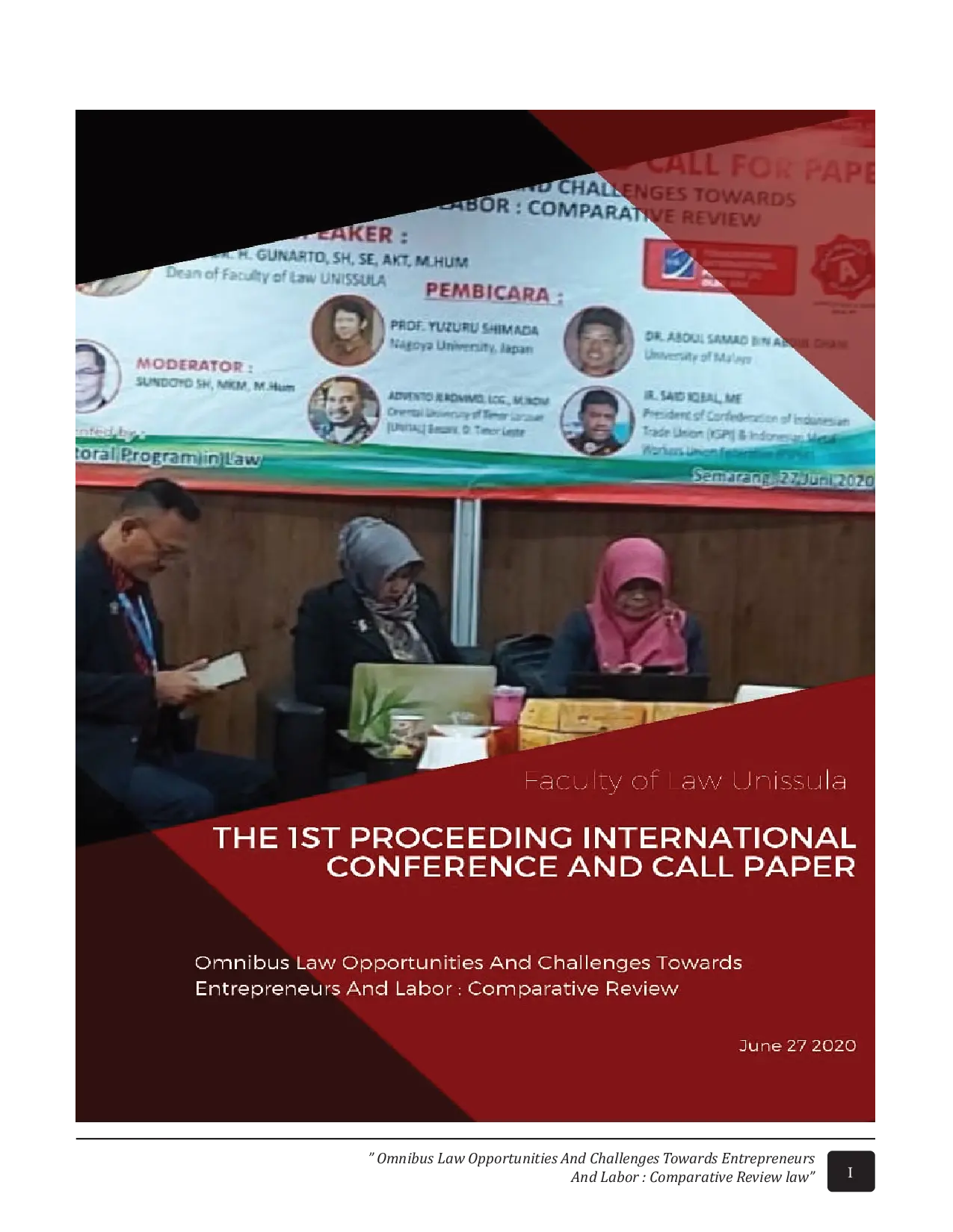 JURIS Re Conceptualizing Workers Constitutional Rights in the Cipta Kerja Bill based on the Indonesian Welfare State Principles